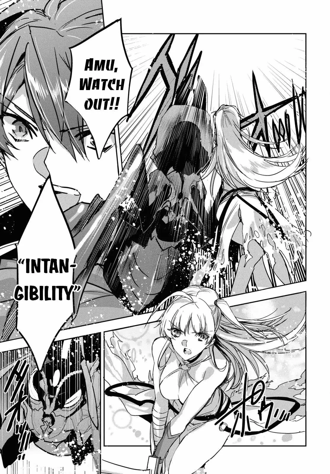 Tensai Saijaku Mamonotsukai ha Kikan Shitai ~Saikyou no Juusha to Hikihanasarete Mishiranu Chi ni Tobasaremashita.~ Chapter 4 page 18 - 