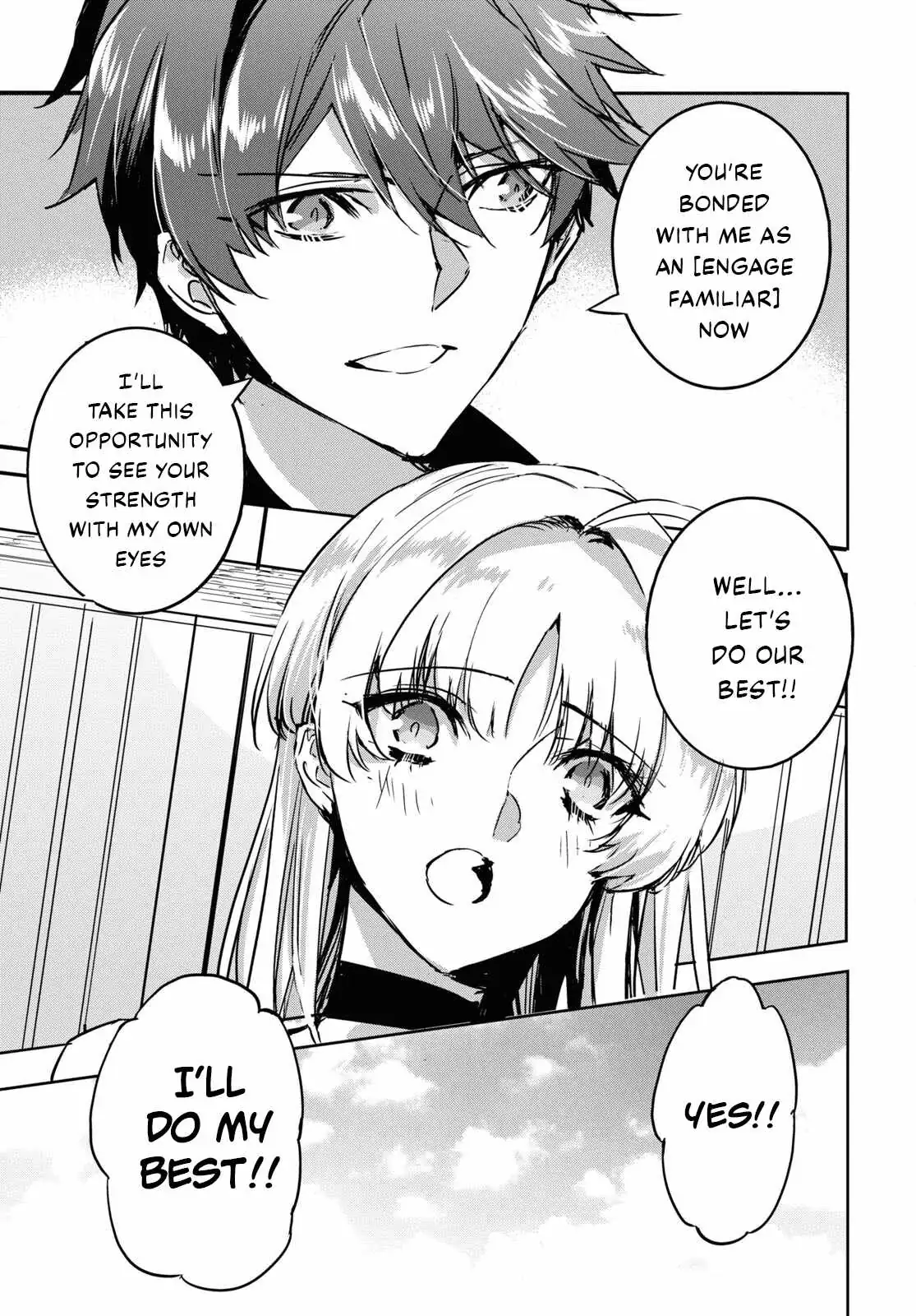 Tensai Saijaku Mamonotsukai ha Kikan Shitai ~Saikyou no Juusha to Hikihanasarete Mishiranu Chi ni Tobasaremashita.~ Chapter 4 page 4 - 