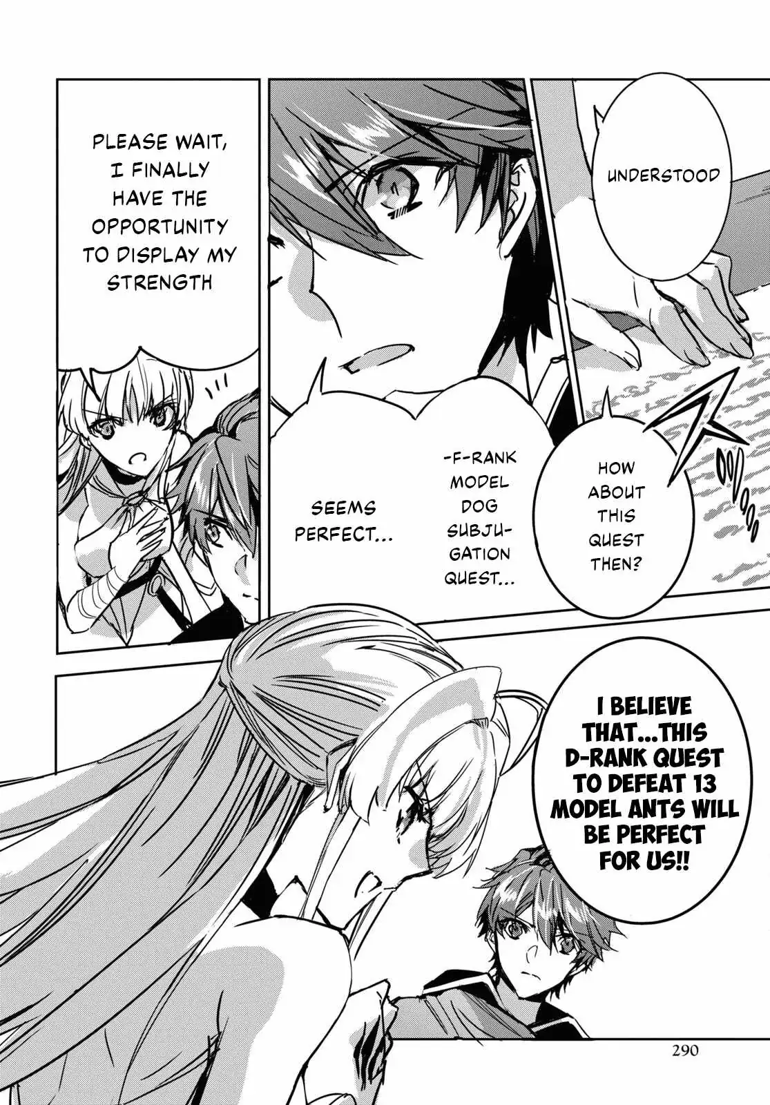 Tensai Saijaku Mamonotsukai ha Kikan Shitai ~Saikyou no Juusha to Hikihanasarete Mishiranu Chi ni Tobasaremashita.~ Chapter 4 page 7 - 