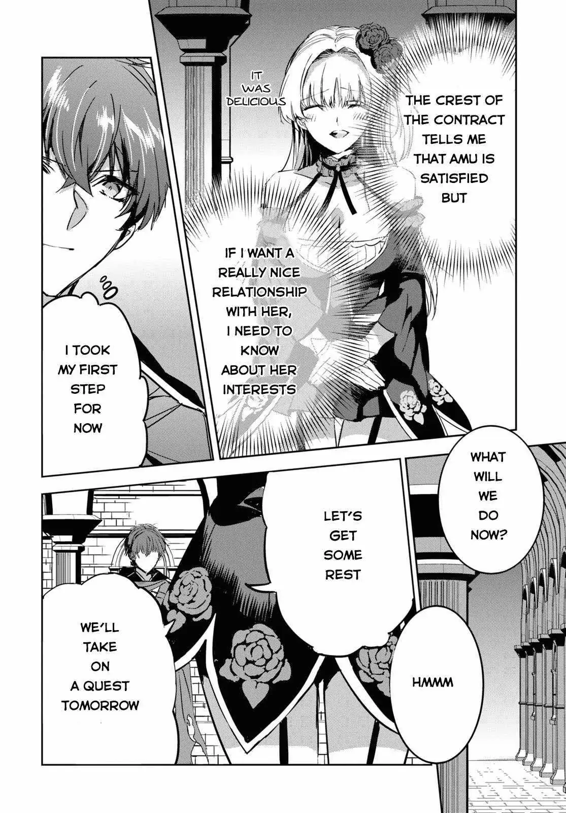 Tensai Saijaku Mamonotsukai ha Kikan Shitai ~Saikyou no Juusha to Hikihanasarete Mishiranu Chi ni Tobasaremashita.~ Chapter 5 page 29 - 