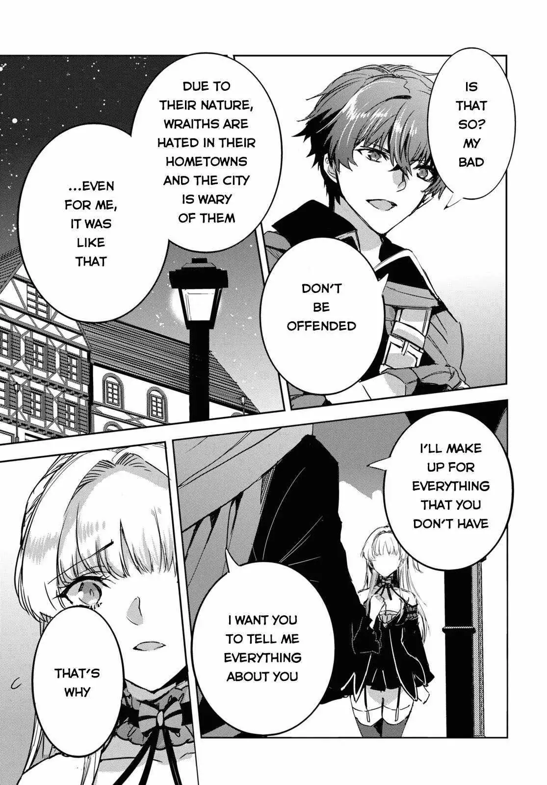 Tensai Saijaku Mamonotsukai ha Kikan Shitai ~Saikyou no Juusha to Hikihanasarete Mishiranu Chi ni Tobasaremashita.~ Chapter 5 page 32 - 