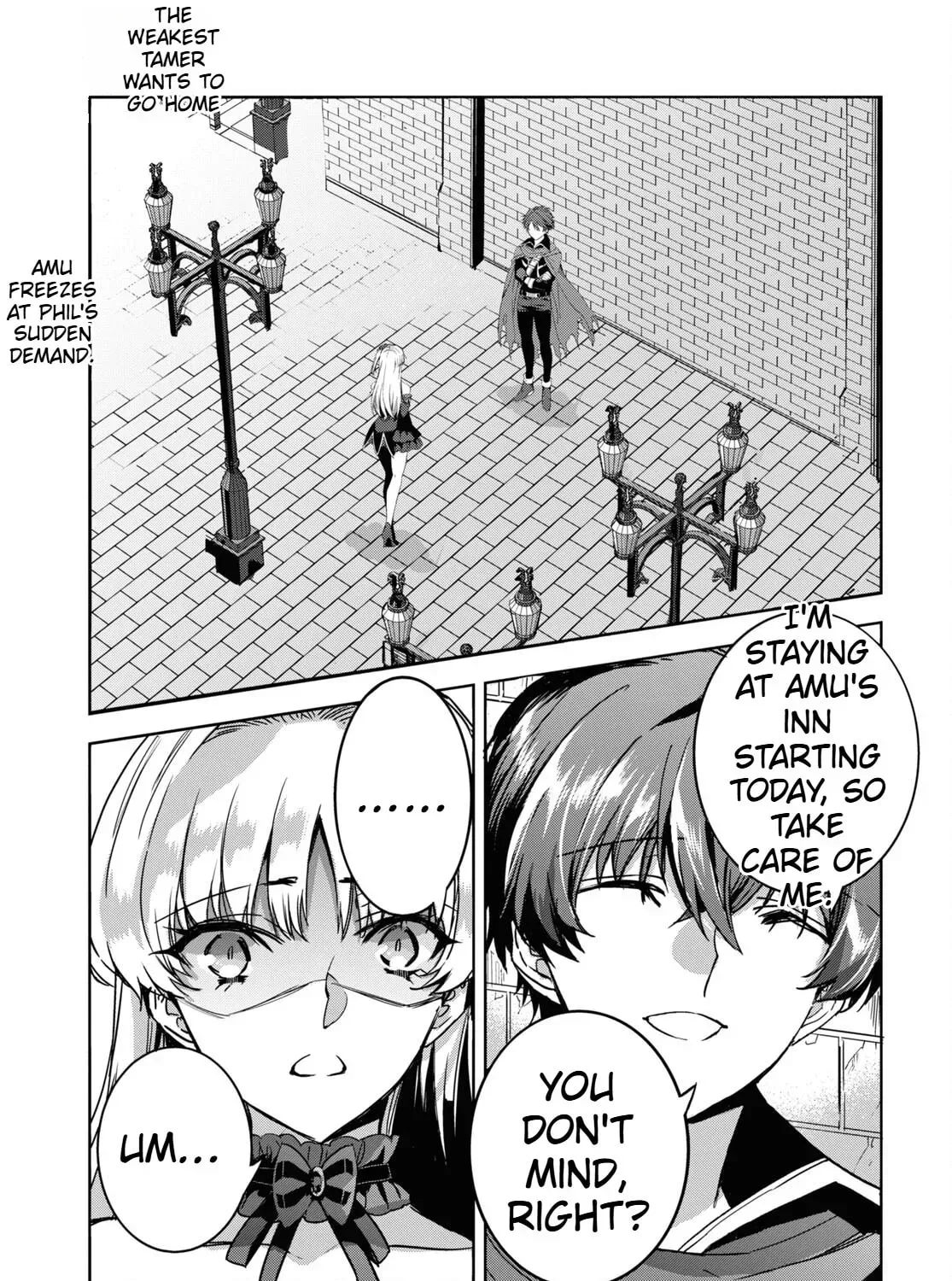 Tensai Saijaku Mamonotsukai ha Kikan Shitai ~Saikyou no Juusha to Hikihanasarete Mishiranu Chi ni Tobasaremashita.~ Chapter 6 page 2 - 