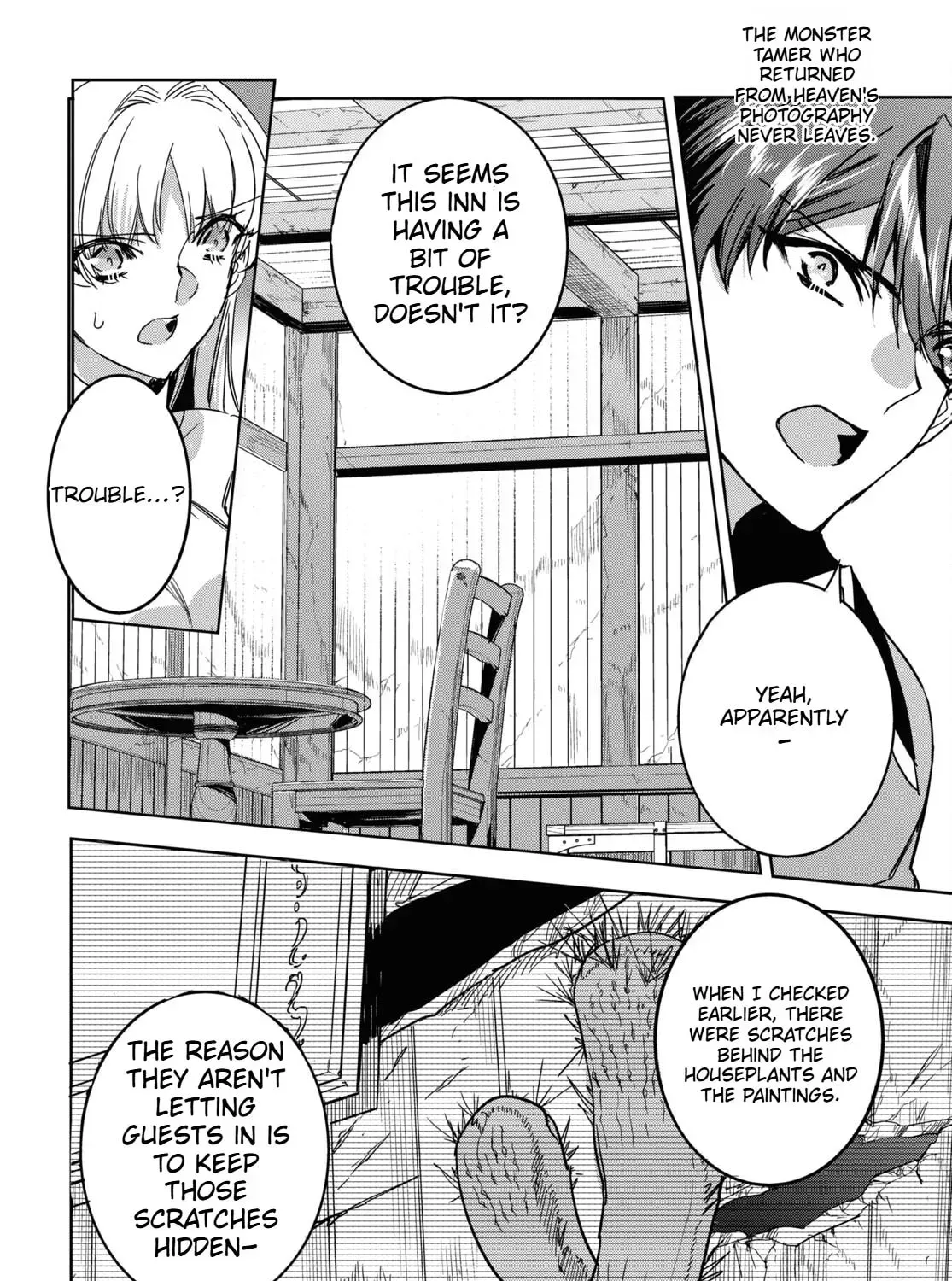 Tensai Saijaku Mamonotsukai ha Kikan Shitai ~Saikyou no Juusha to Hikihanasarete Mishiranu Chi ni Tobasaremashita.~ Chapter 6 page 28 - 