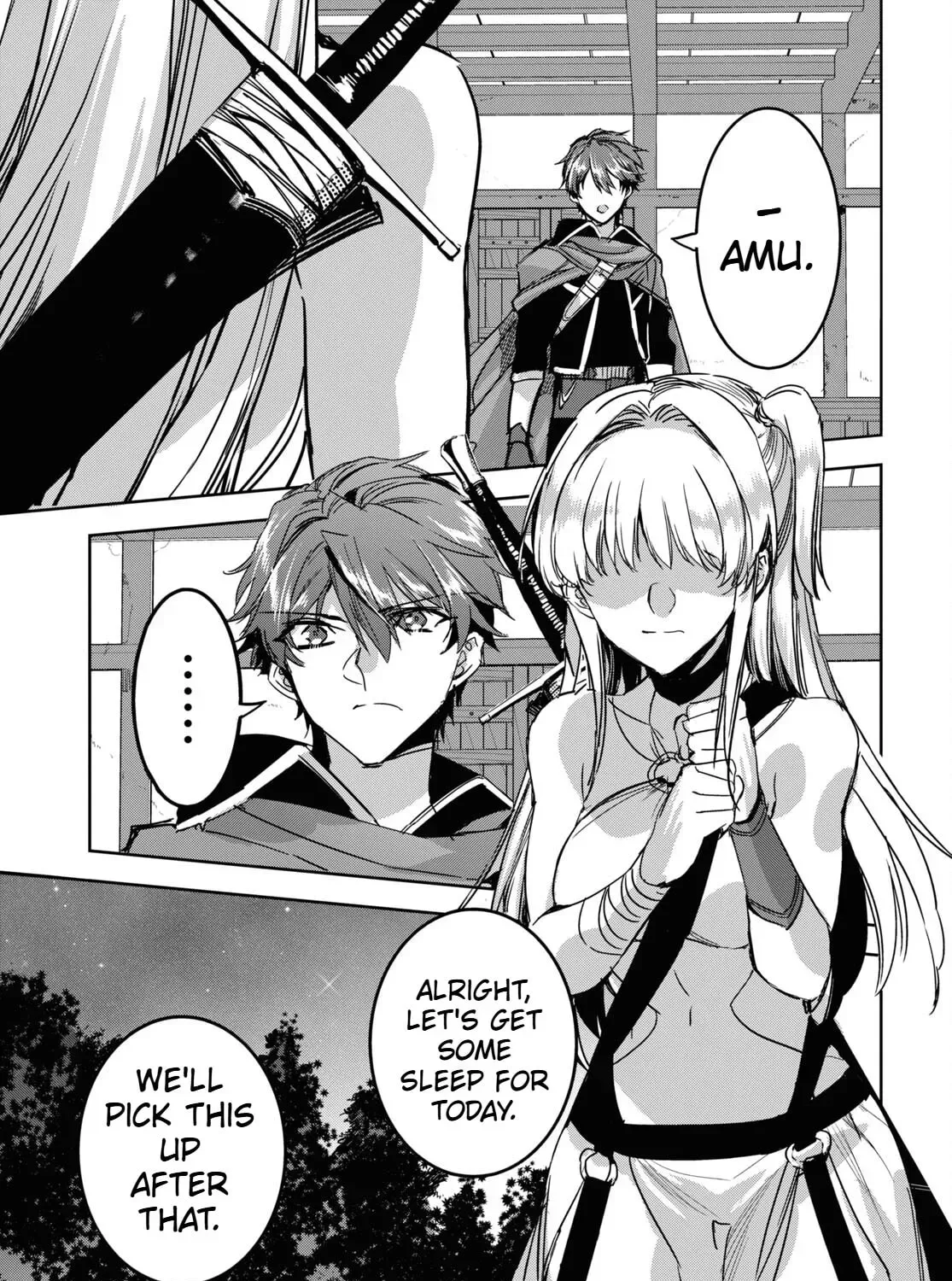 Tensai Saijaku Mamonotsukai ha Kikan Shitai ~Saikyou no Juusha to Hikihanasarete Mishiranu Chi ni Tobasaremashita.~ Chapter 6 page 38 - 