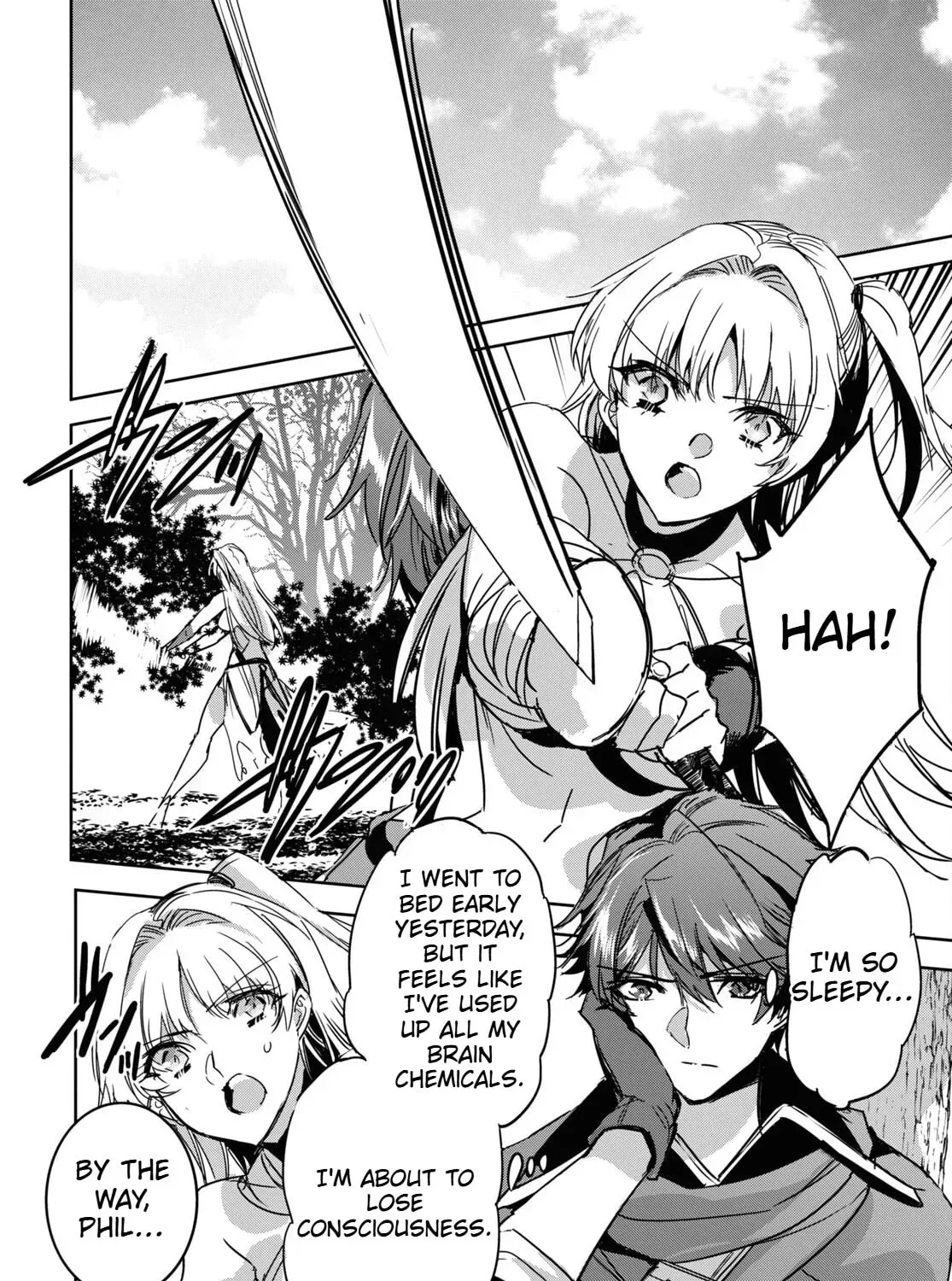 Tensai Saijaku Mamonotsukai ha Kikan Shitai ~Saikyou no Juusha to Hikihanasarete Mishiranu Chi ni Tobasaremashita.~ Chapter 6 page 40 - 