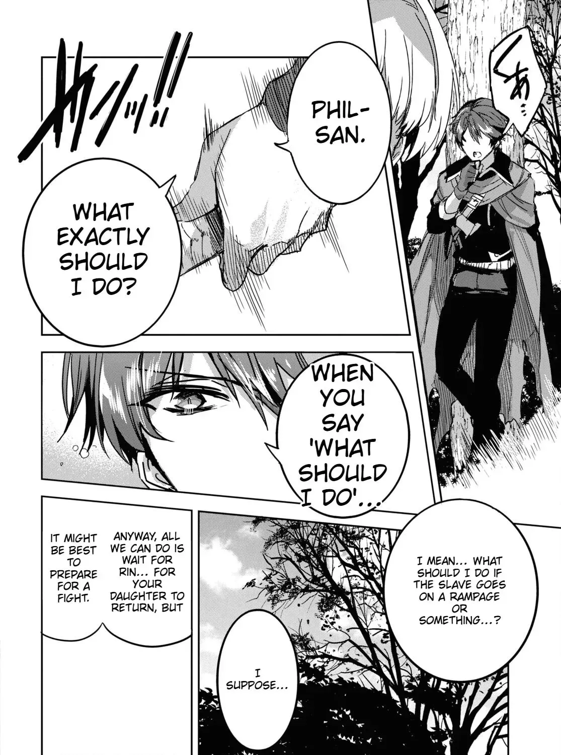 Tensai Saijaku Mamonotsukai ha Kikan Shitai ~Saikyou no Juusha to Hikihanasarete Mishiranu Chi ni Tobasaremashita.~ Chapter 6 page 48 - 