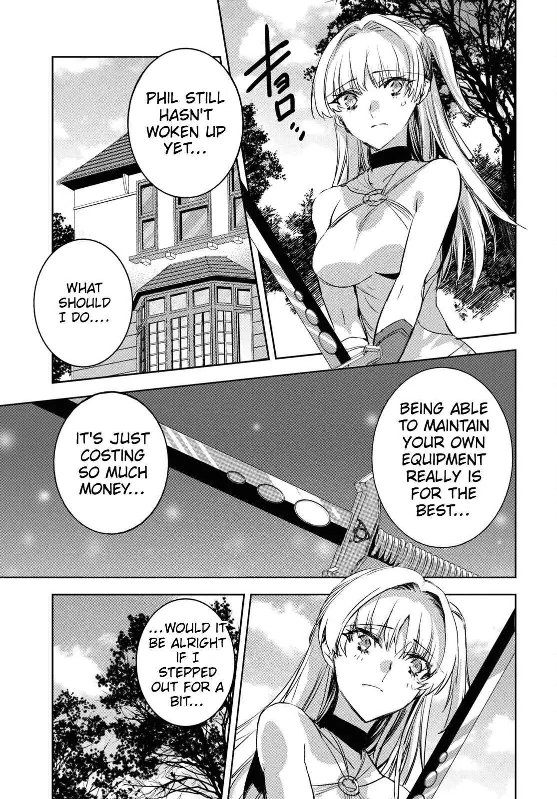 Tensai Saijaku Mamonotsukai ha Kikan Shitai ~Saikyou no Juusha to Hikihanasarete Mishiranu Chi ni Tobasaremashita.~ Chapter 7 page 8 - 
