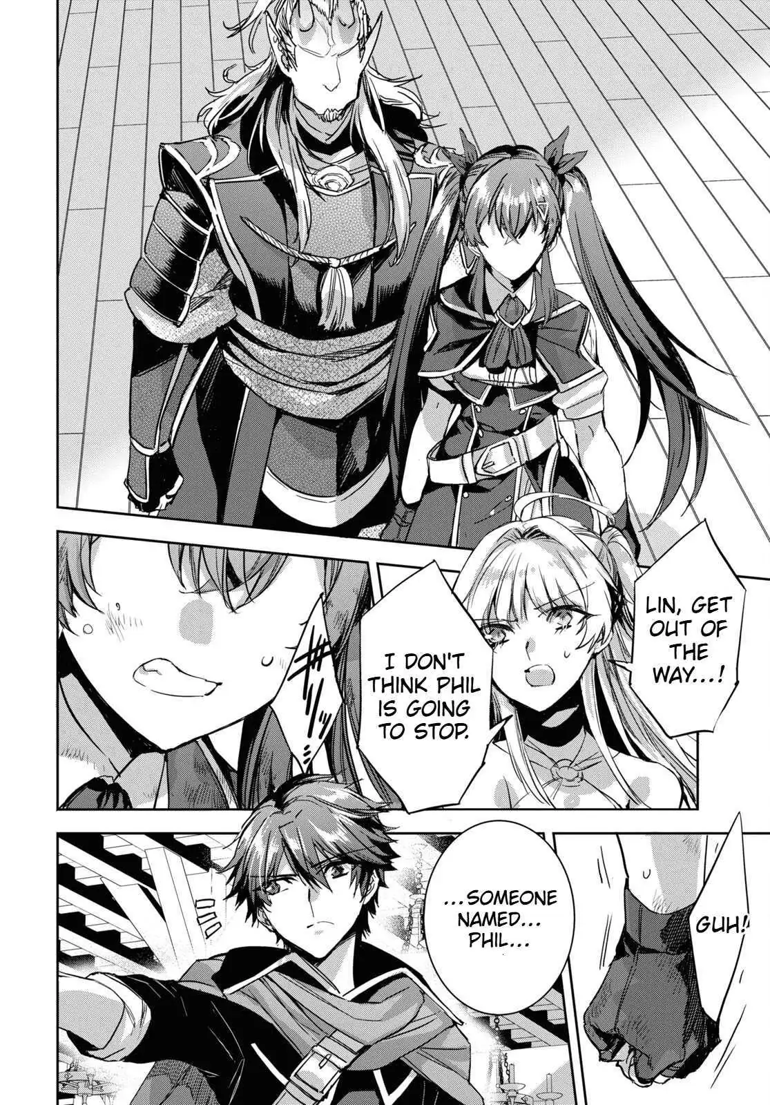 Tensai Saijaku Mamonotsukai ha Kikan Shitai ~Saikyou no Juusha to Hikihanasarete Mishiranu Chi ni Tobasaremashita.~ Chapter 8 page 13 - 