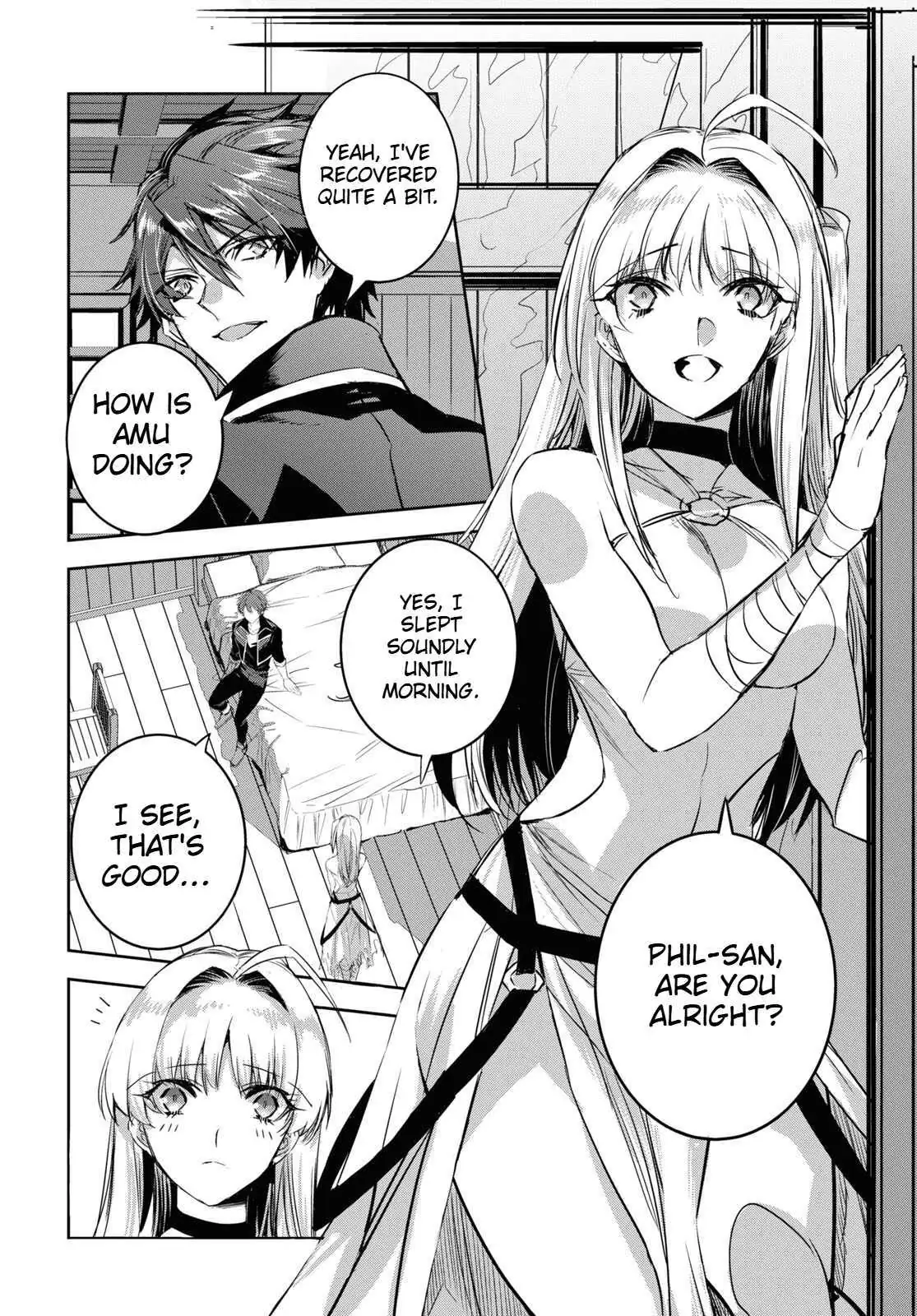 Tensai Saijaku Mamonotsukai ha Kikan Shitai ~Saikyou no Juusha to Hikihanasarete Mishiranu Chi ni Tobasaremashita.~ Chapter 9 page 3 - 
