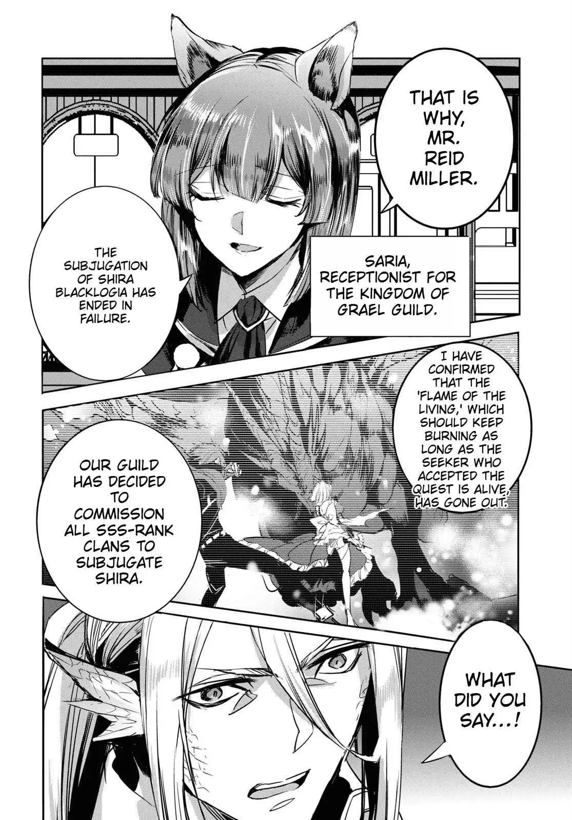 Tensai Saijaku Mamonotsukai ha Kikan Shitai ~Saikyou no Juusha to Hikihanasarete Mishiranu Chi ni Tobasaremashita.~ Chapter 9 page 21 - 