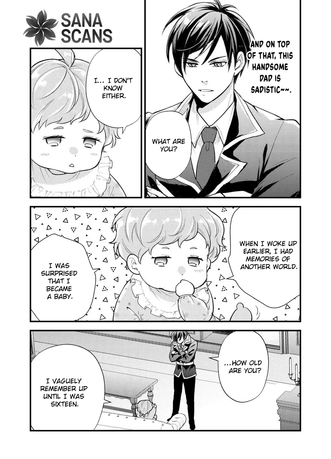 Tensei Akachan Kati wa Chouhou Katsudou Shite Imasu - Soshite Kichiku na Chichi ni Dekiai Sarete Iru You desu Chapter 1 page 49 - 