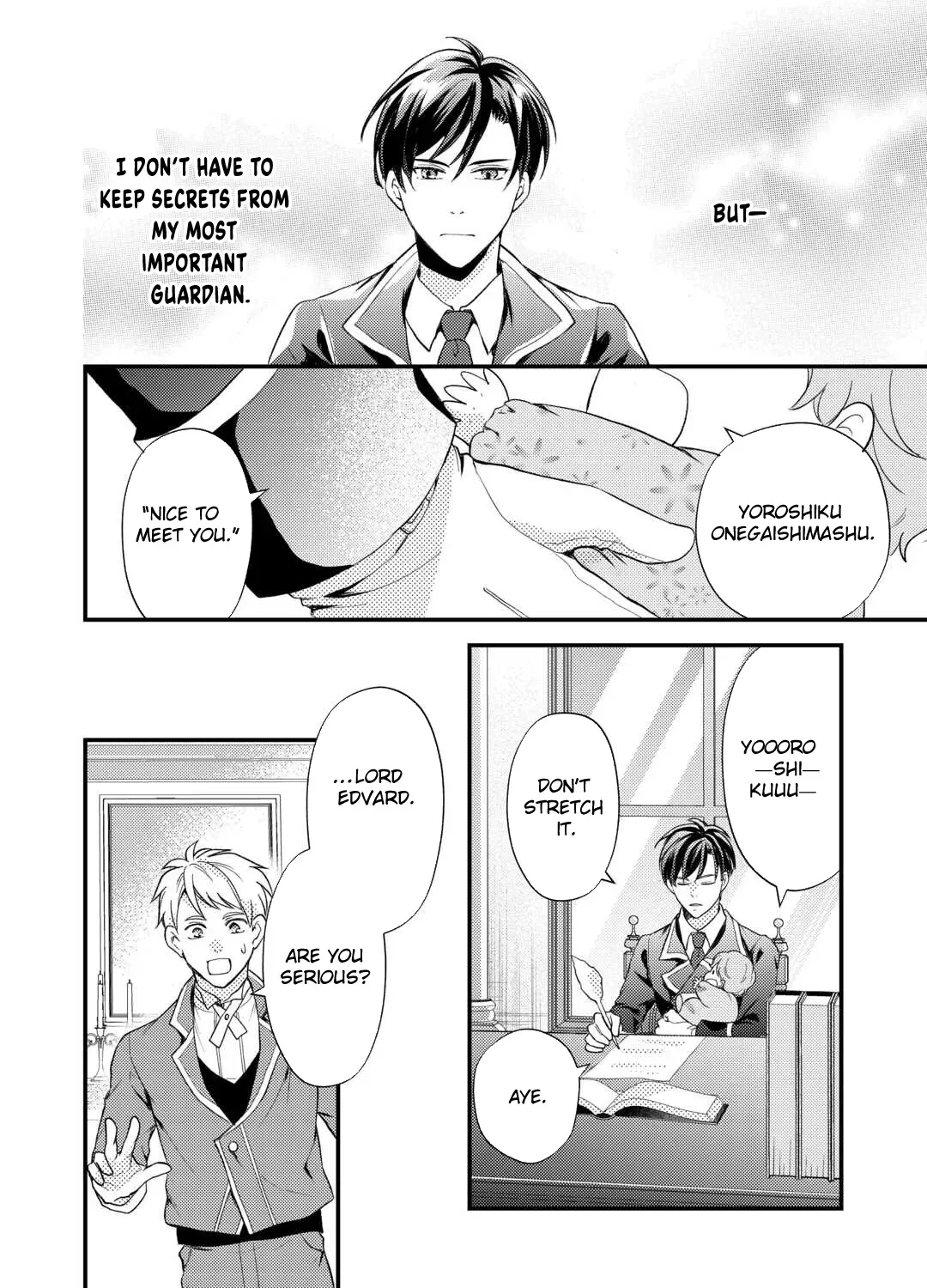 Tensei Akachan Kati wa Chouhou Katsudou Shite Imasu - Soshite Kichiku na Chichi ni Dekiai Sarete Iru You desu Chapter 1 page 55 - 