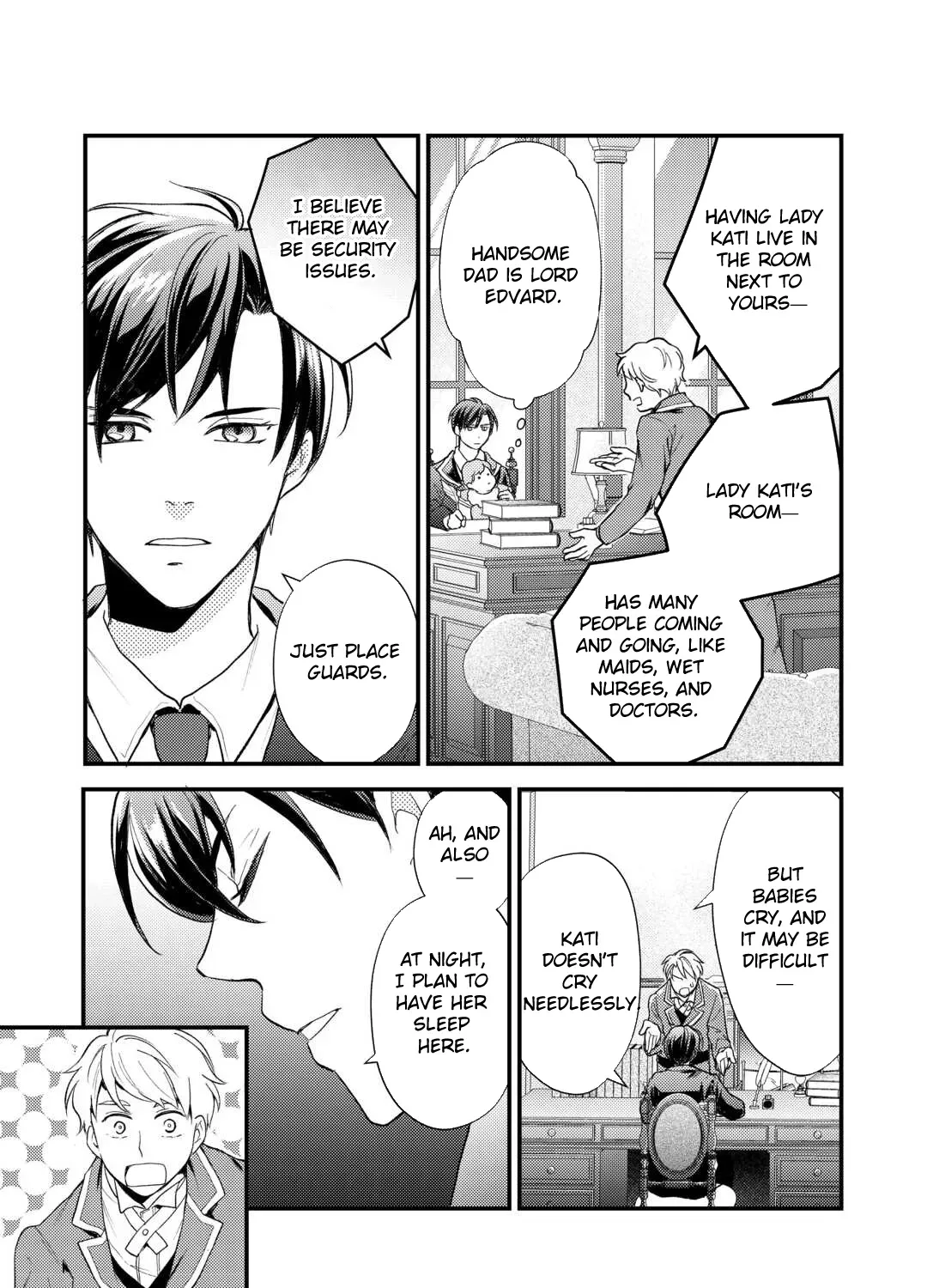 Tensei Akachan Kati wa Chouhou Katsudou Shite Imasu - Soshite Kichiku na Chichi ni Dekiai Sarete Iru You desu Chapter 1 page 57 - 