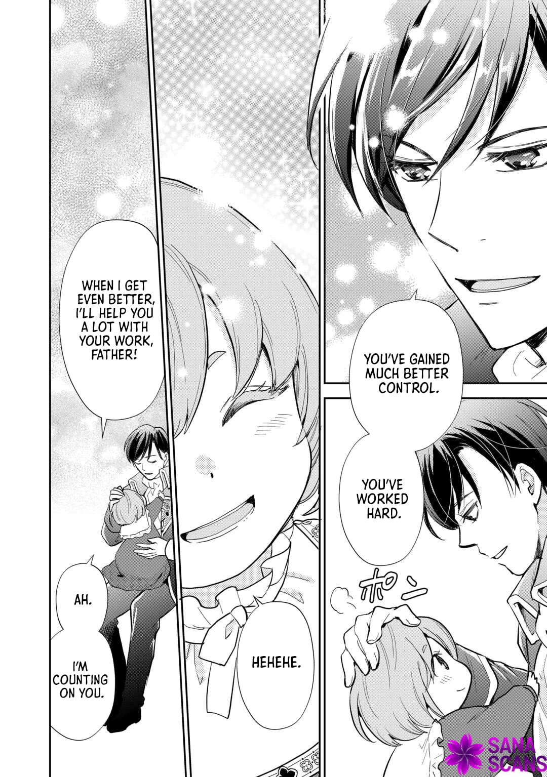 Tensei Akachan Kati wa Chouhou Katsudou Shite Imasu - Soshite Kichiku na Chichi ni Dekiai Sarete Iru You desu Chapter 12 page 14 - 