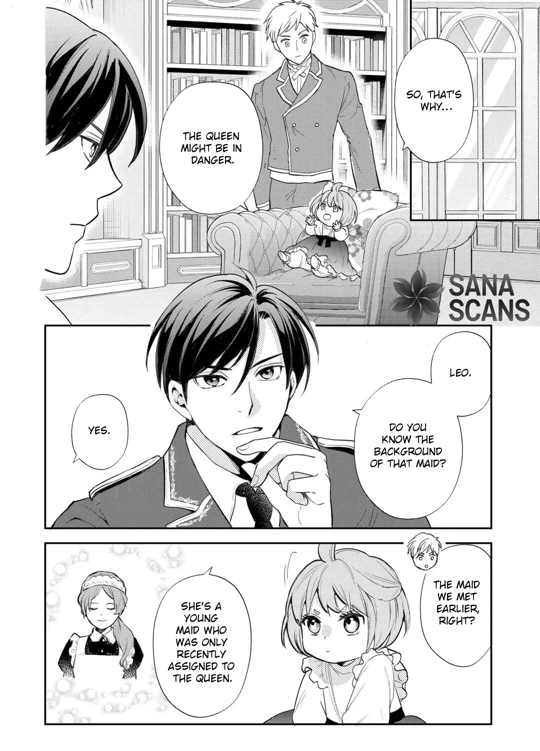 Tensei Akachan Kati wa Chouhou Katsudou Shite Imasu - Soshite Kichiku na Chichi ni Dekiai Sarete Iru You desu Chapter 9 page 19 - 