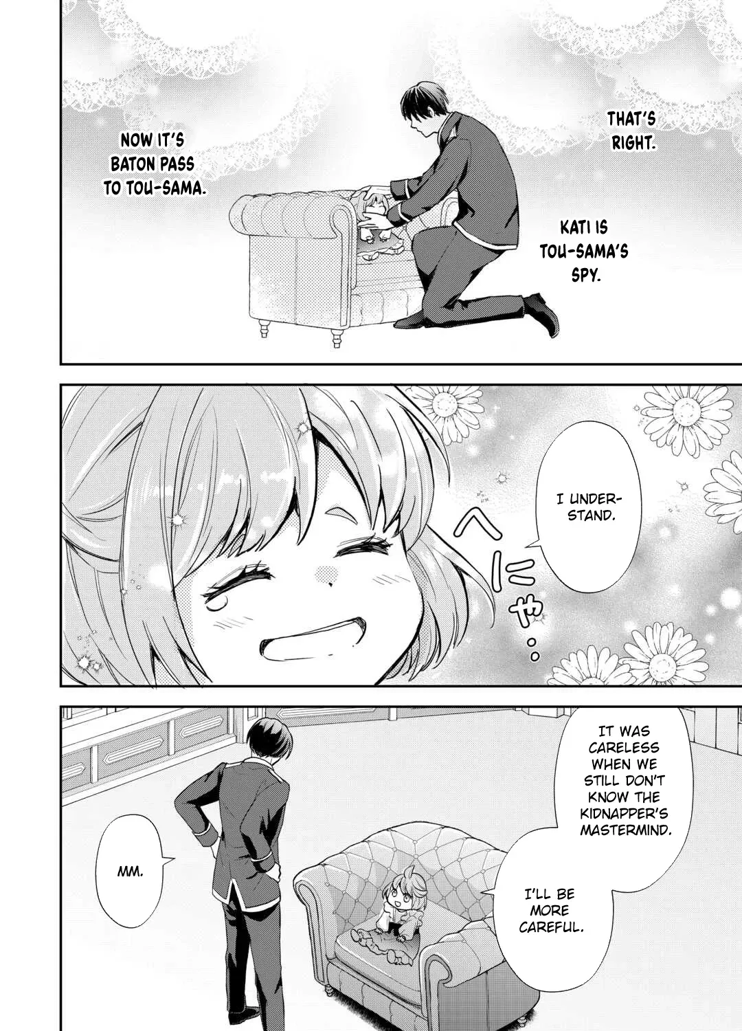 Tensei Akachan Kati wa Chouhou Katsudou Shite Imasu - Soshite Kichiku na Chichi ni Dekiai Sarete Iru You desu Chapter 9 page 35 - 