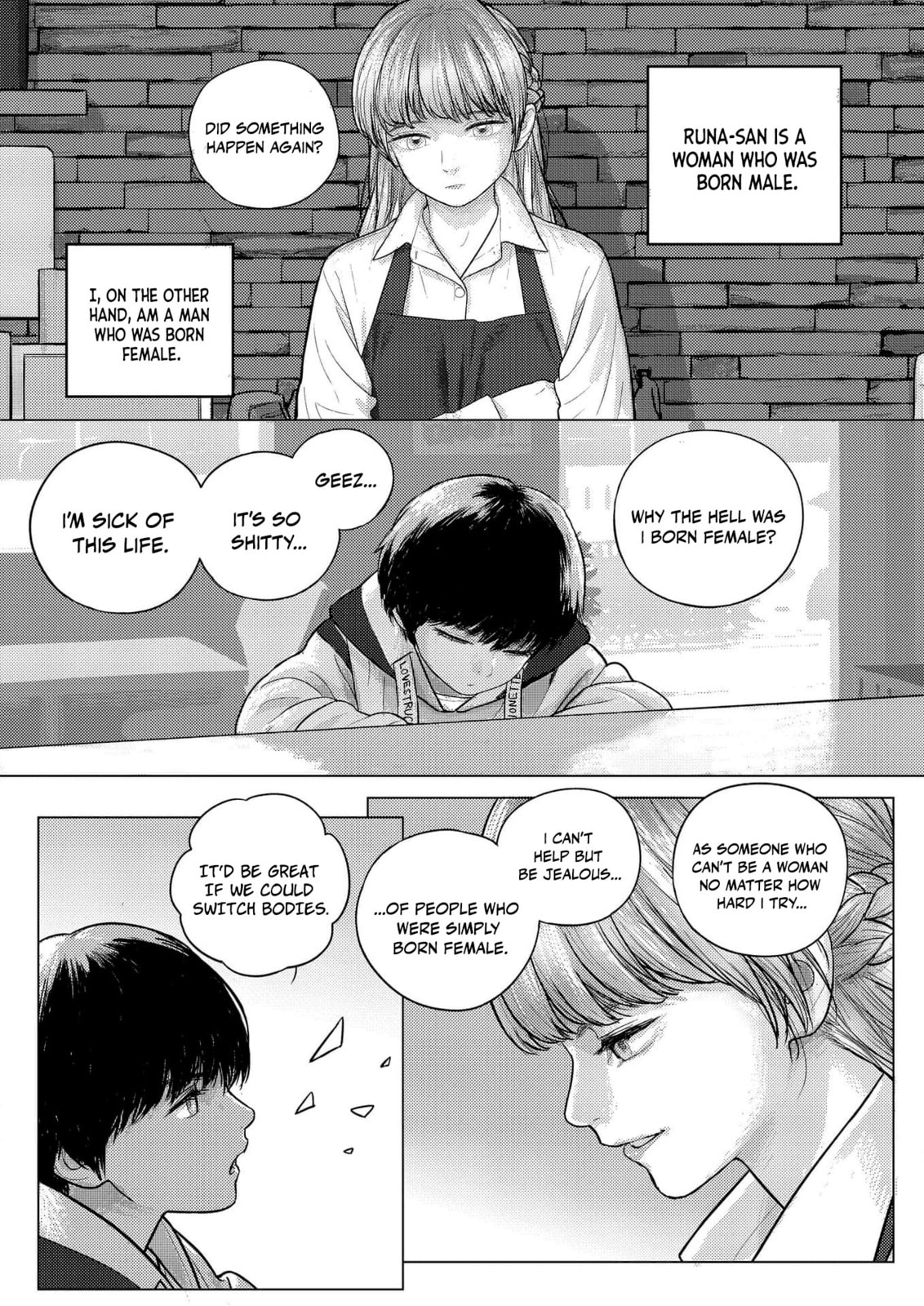 Tensei Danshi Onna ga Otoko ni Taimu rippu Chapter 1 page 3 - 