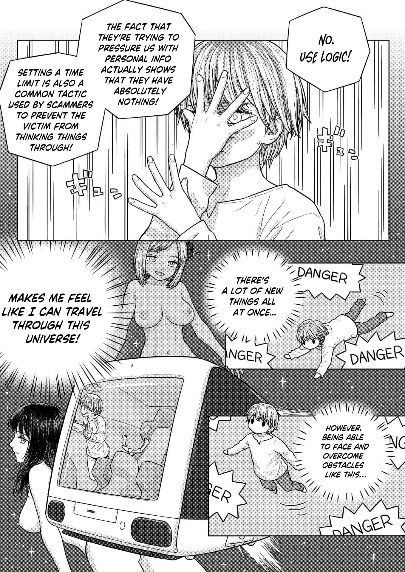 Tensei Danshi Onna ga Otoko ni Taimu rippu Chapter 3 page 13 - 