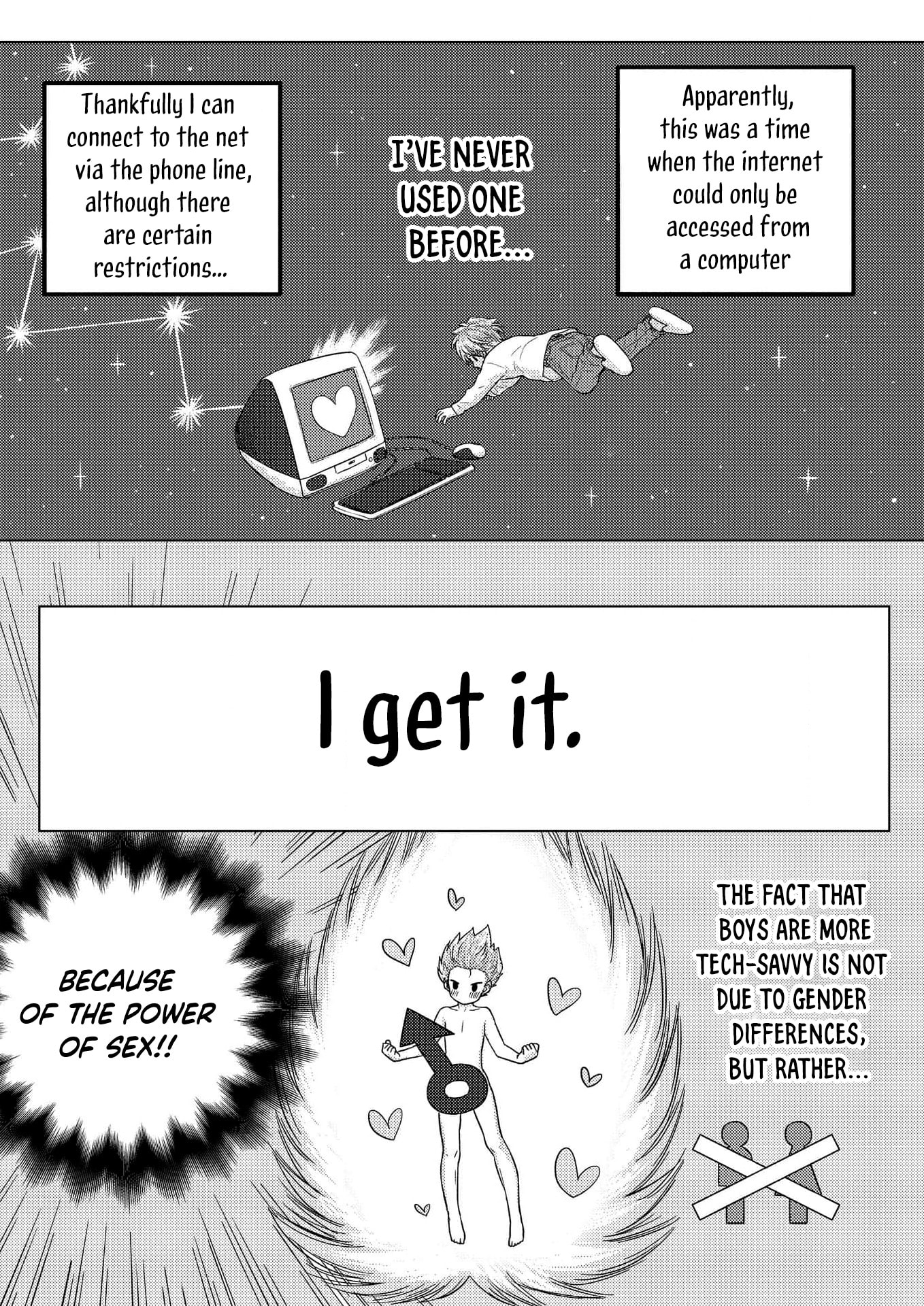 Tensei Danshi Onna ga Otoko ni Taimu rippu Chapter 3 page 5 - 