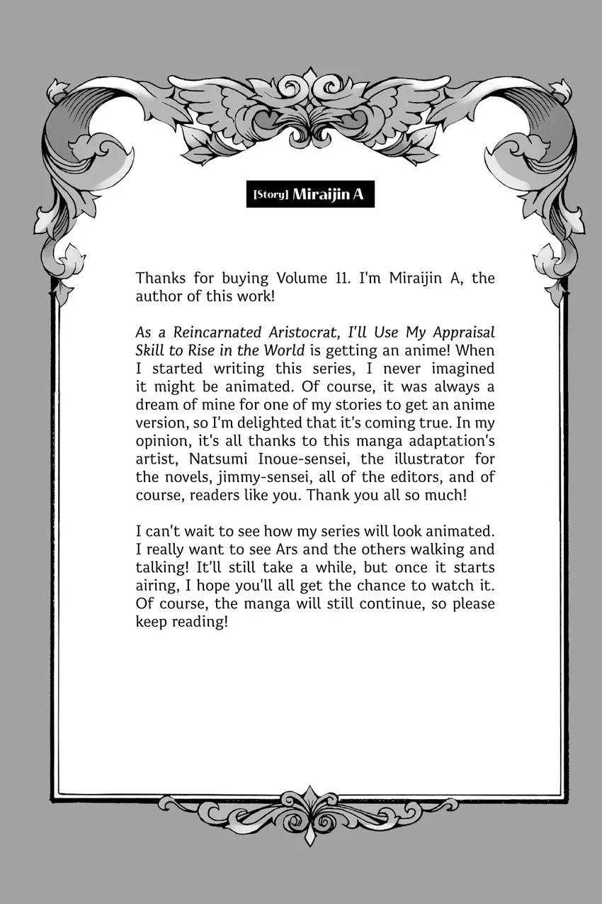 Tensei Kizoku, Kantei Skill de Nariagaru: Jakushou Ryouchi o Uketsuida node, Yuushuu na Jinzai o Fuyashiteitara, Saikyou Ryouchi ni Natteta Chapter 0 page 190 - 