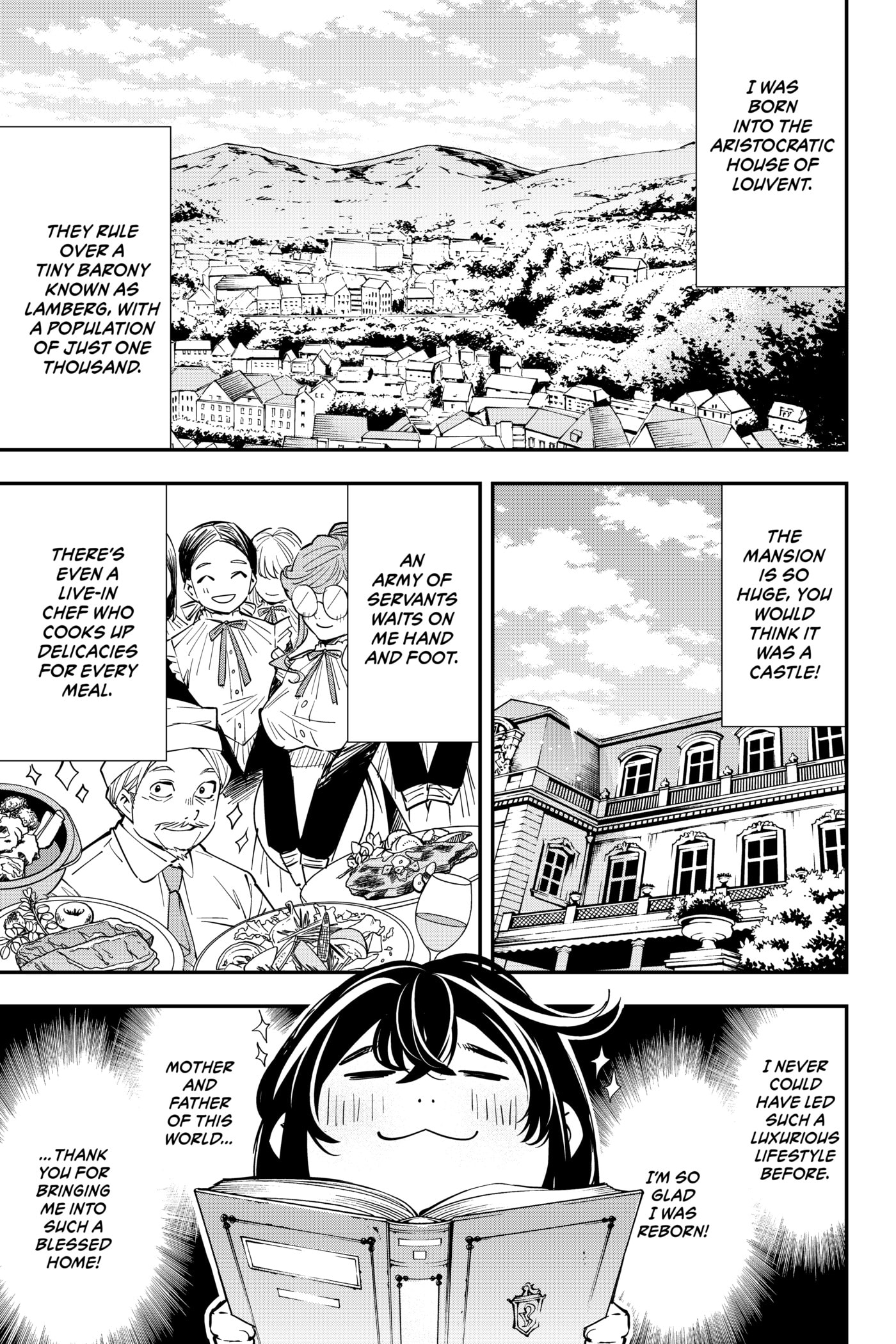 Tensei Kizoku, Kantei Skill de Nariagaru: Jakushou Ryouchi o Uketsuida node, Yuushuu na Jinzai o Fuyashiteitara, Saikyou Ryouchi ni Natteta Chapter 1 page 17 - 