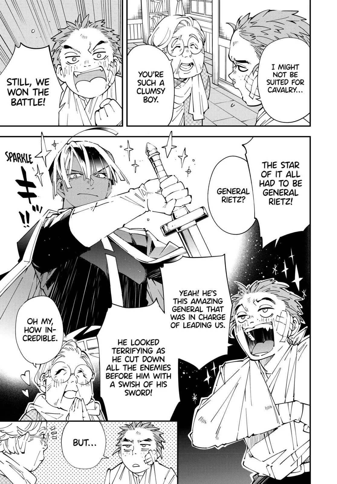 Tensei Kizoku, Kantei Skill de Nariagaru: Jakushou Ryouchi o Uketsuida node, Yuushuu na Jinzai o Fuyashiteitara, Saikyou Ryouchi ni Natteta Chapter 128.1 page 4 - 