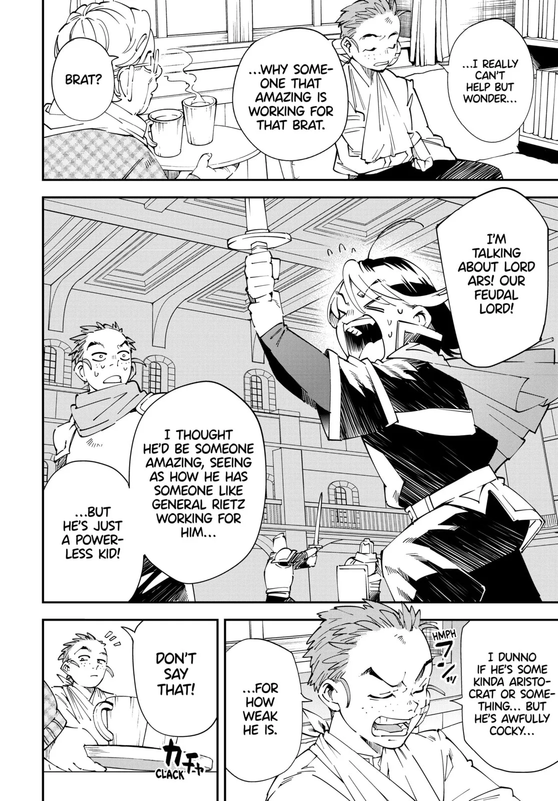 Tensei Kizoku, Kantei Skill de Nariagaru: Jakushou Ryouchi o Uketsuida node, Yuushuu na Jinzai o Fuyashiteitara, Saikyou Ryouchi ni Natteta Chapter 128.1 page 5 - 
