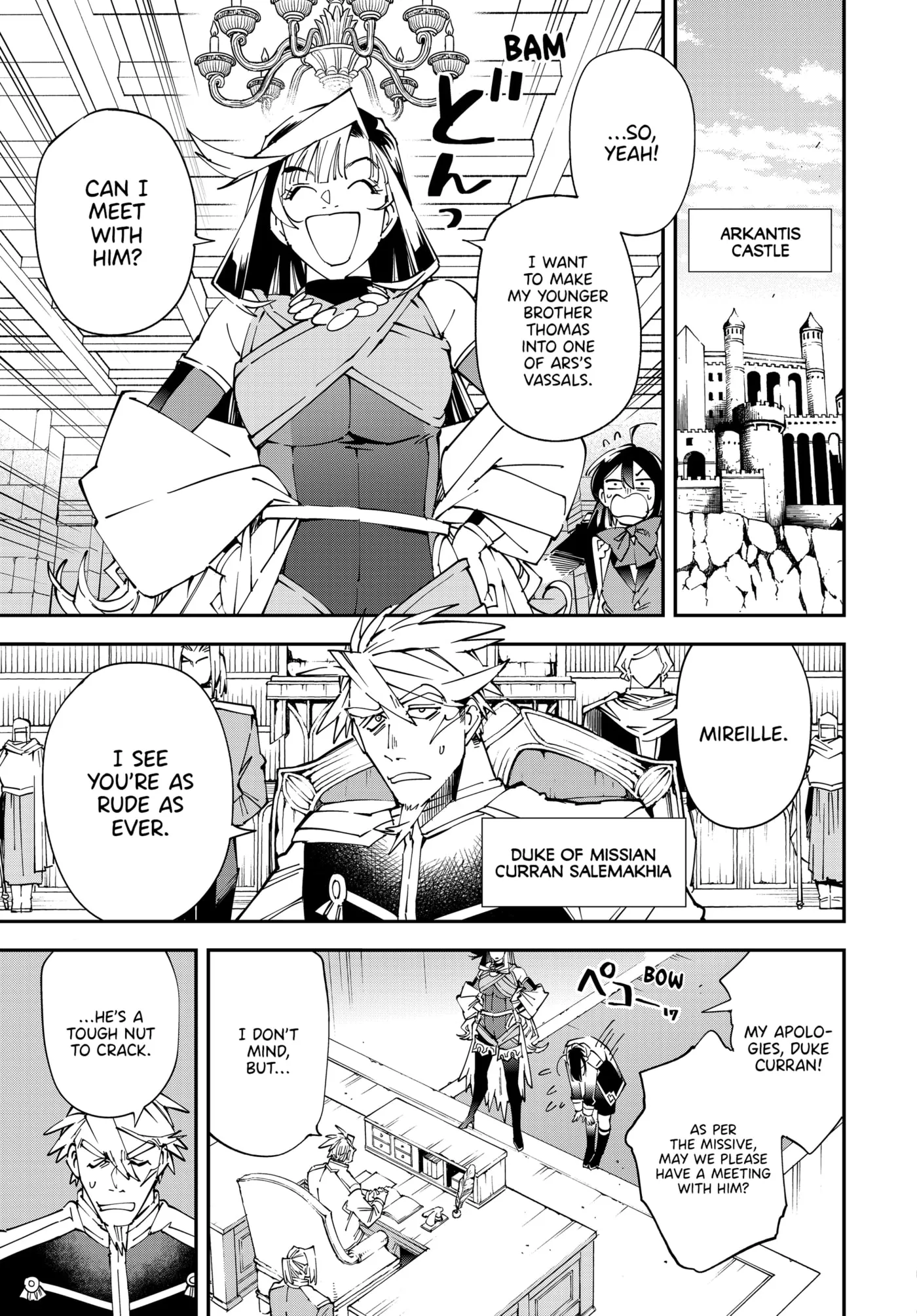 Tensei Kizoku, Kantei Skill de Nariagaru: Jakushou Ryouchi o Uketsuida node, Yuushuu na Jinzai o Fuyashiteitara, Saikyou Ryouchi ni Natteta Chapter 139 page 3 - 