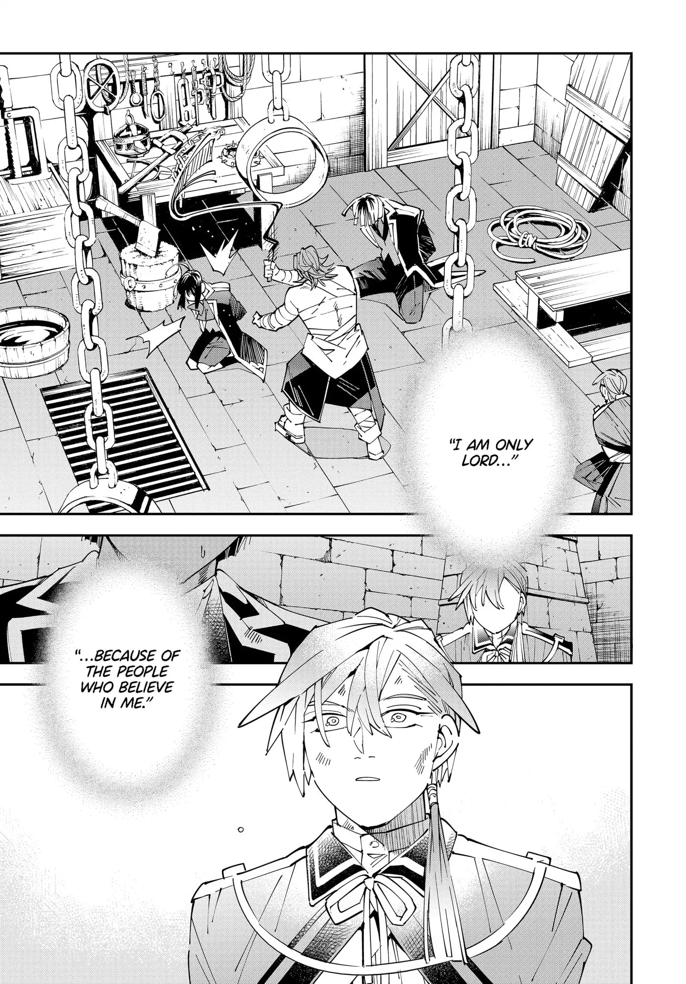 Tensei Kizoku, Kantei Skill de Nariagaru: Jakushou Ryouchi o Uketsuida node, Yuushuu na Jinzai o Fuyashiteitara, Saikyou Ryouchi ni Natteta Chapter 149 page 1 - 