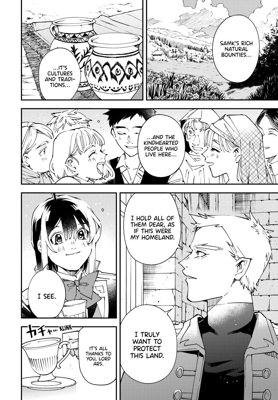 Tensei Kizoku, Kantei Skill de Nariagaru: Jakushou Ryouchi o Uketsuida node, Yuushuu na Jinzai o Fuyashiteitara, Saikyou Ryouchi ni Natteta Chapter 160 page 12 - 