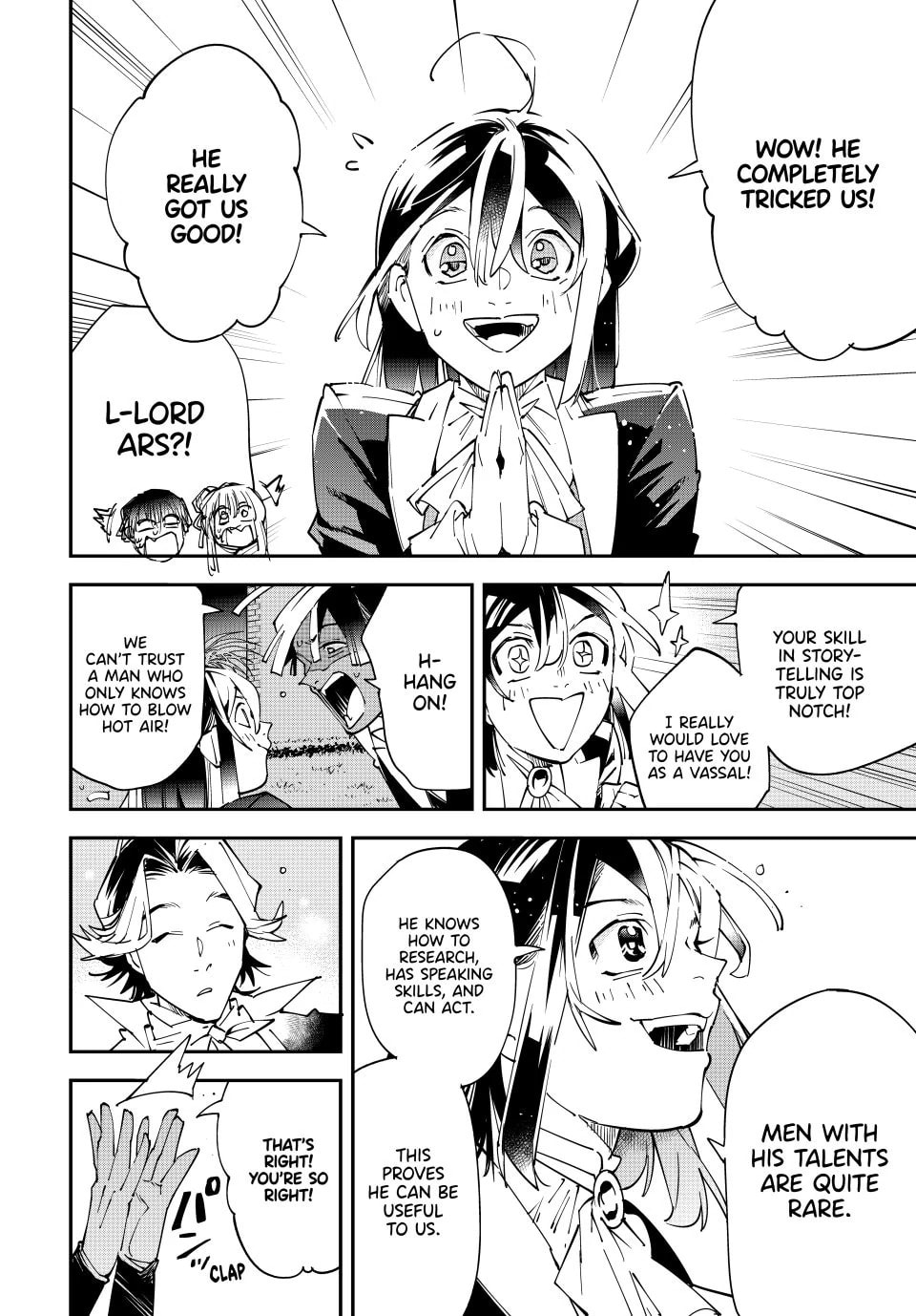 Tensei Kizoku, Kantei Skill de Nariagaru: Jakushou Ryouchi o Uketsuida node, Yuushuu na Jinzai o Fuyashiteitara, Saikyou Ryouchi ni Natteta Chapter 163 page 14 - 