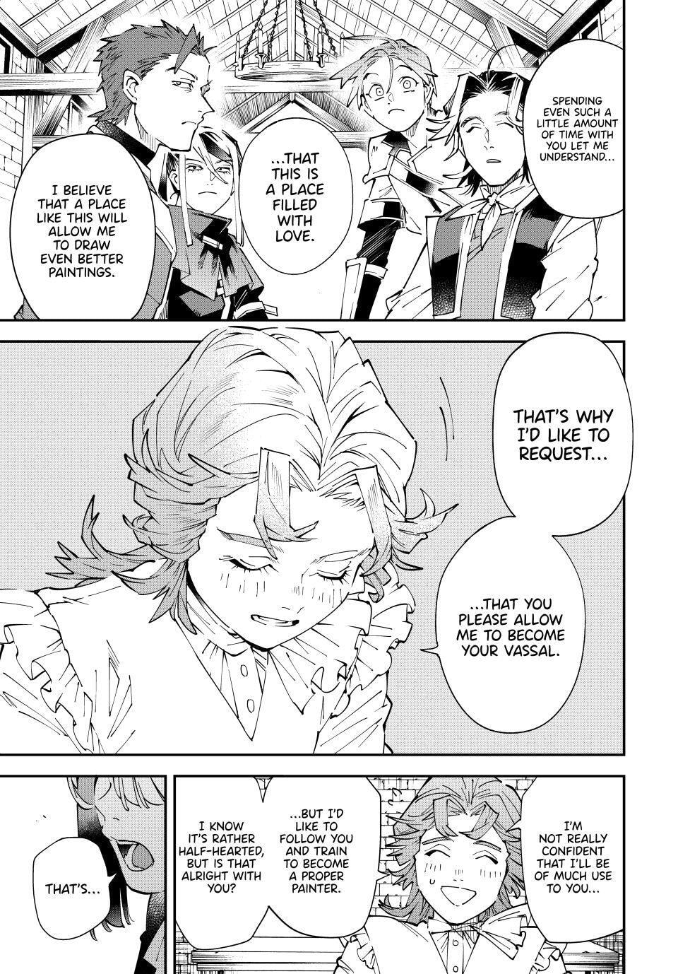 Tensei Kizoku, Kantei Skill de Nariagaru: Jakushou Ryouchi o Uketsuida node, Yuushuu na Jinzai o Fuyashiteitara, Saikyou Ryouchi ni Natteta Chapter 164 page 17 - 