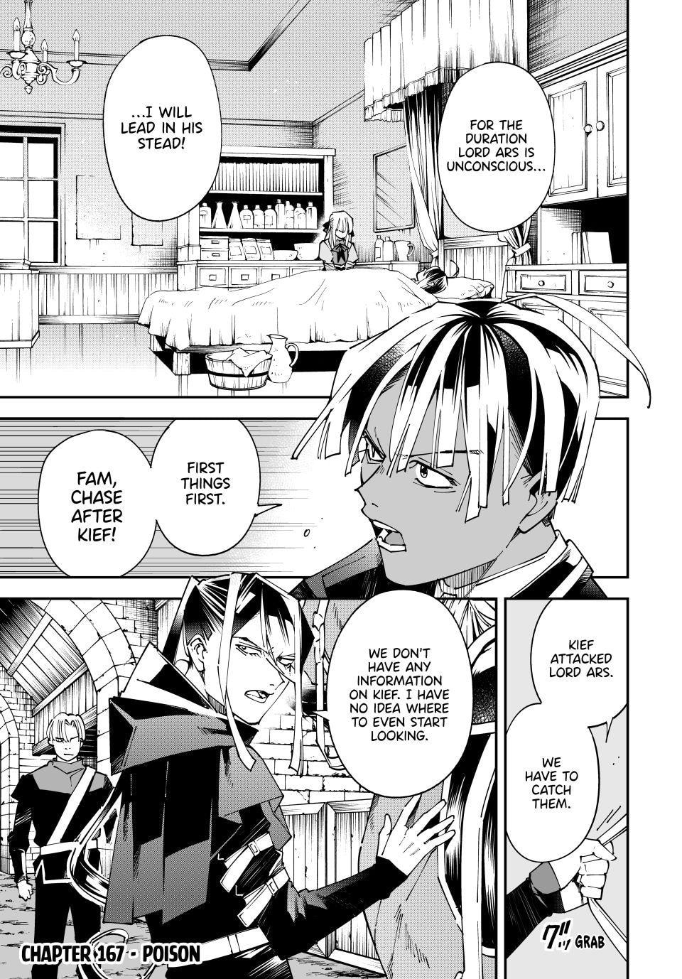 Tensei Kizoku, Kantei Skill de Nariagaru: Jakushou Ryouchi o Uketsuida node, Yuushuu na Jinzai o Fuyashiteitara, Saikyou Ryouchi ni Natteta Chapter 167 page 1 - 