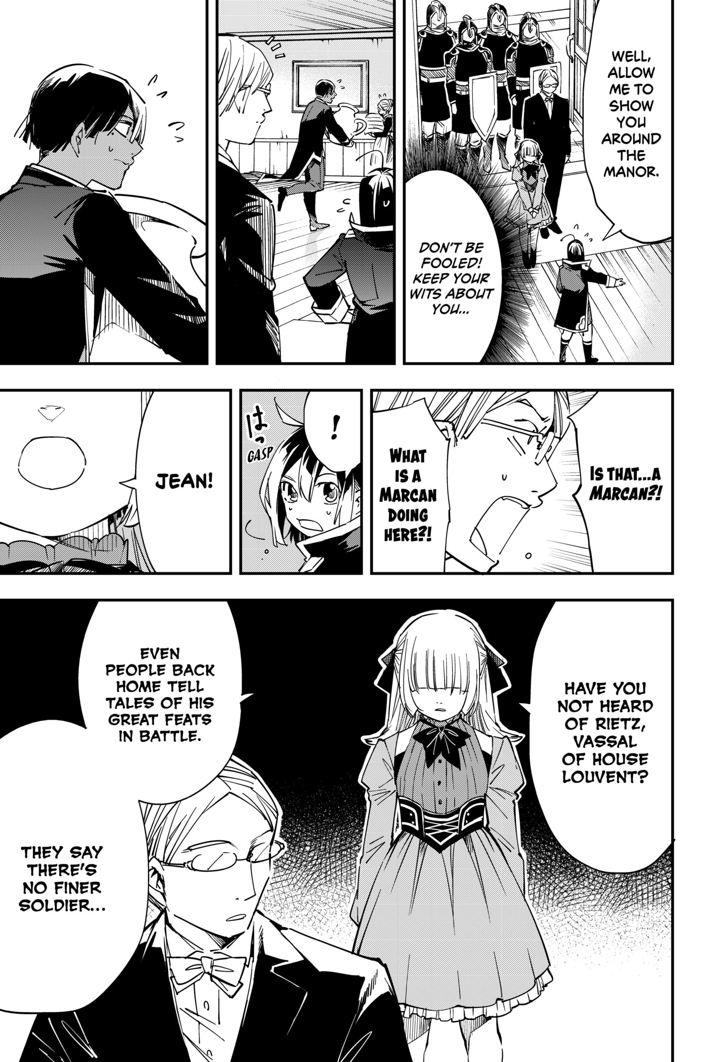 Tensei Kizoku, Kantei Skill de Nariagaru: Jakushou Ryouchi o Uketsuida node, Yuushuu na Jinzai o Fuyashiteitara, Saikyou Ryouchi ni Natteta Chapter 19 page 5 - 