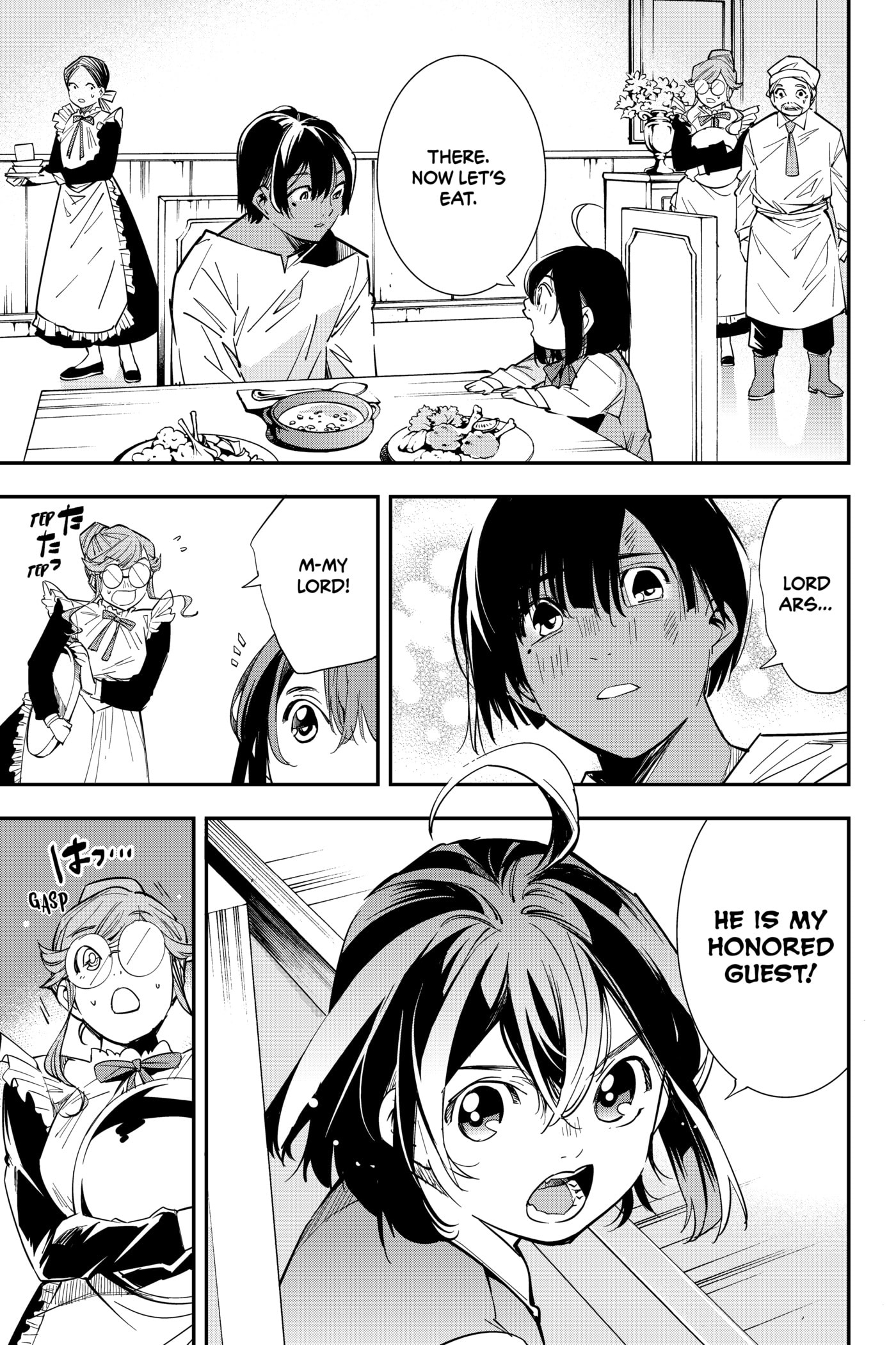 Tensei Kizoku, Kantei Skill de Nariagaru: Jakushou Ryouchi o Uketsuida node, Yuushuu na Jinzai o Fuyashiteitara, Saikyou Ryouchi ni Natteta Chapter 2 page 9 - 