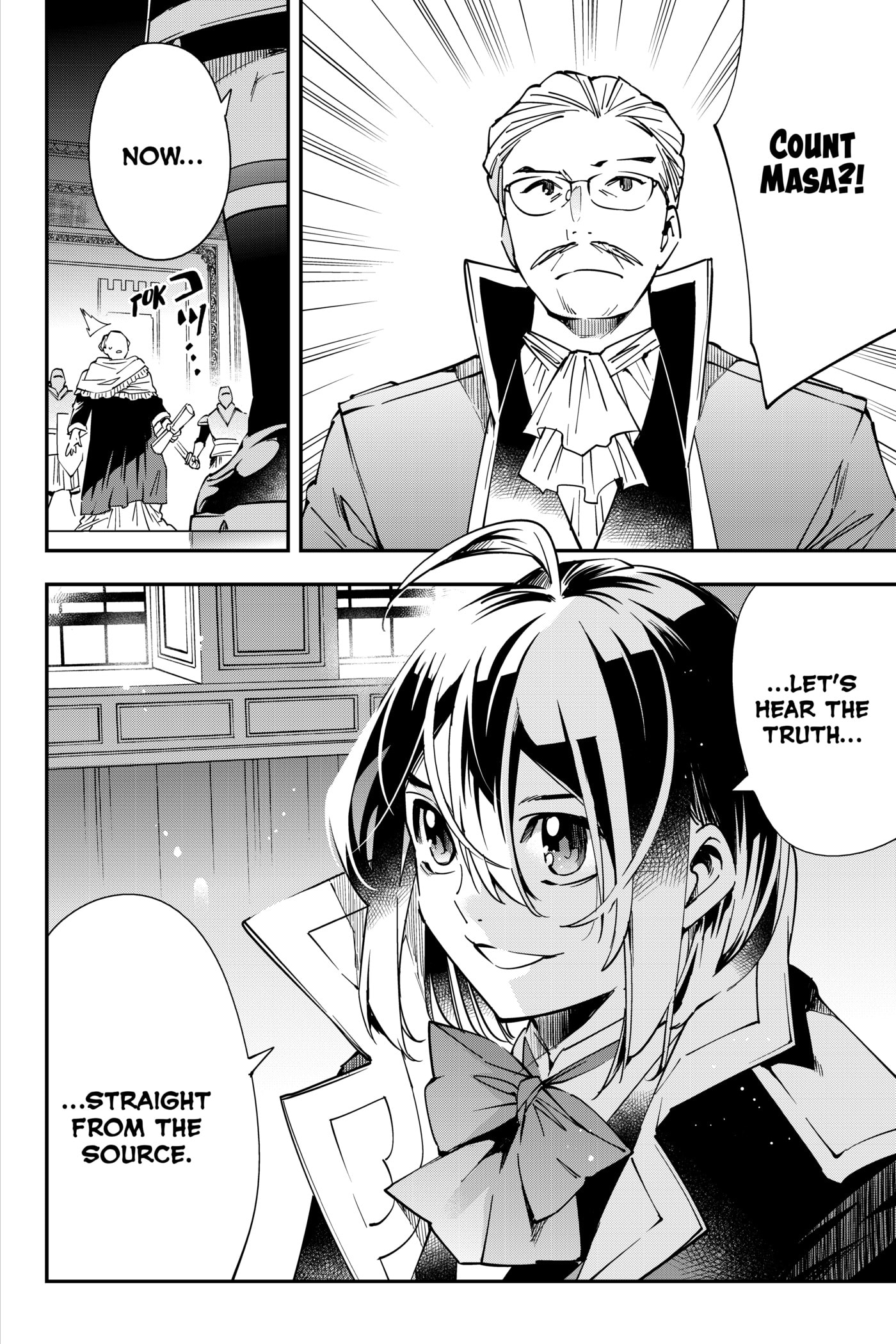 Tensei Kizoku, Kantei Skill de Nariagaru: Jakushou Ryouchi o Uketsuida node, Yuushuu na Jinzai o Fuyashiteitara, Saikyou Ryouchi ni Natteta Chapter 37 page 18 - 
