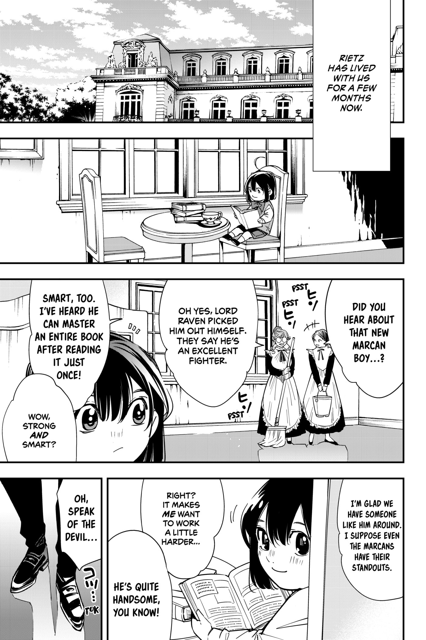 Tensei Kizoku, Kantei Skill de Nariagaru: Jakushou Ryouchi o Uketsuida node, Yuushuu na Jinzai o Fuyashiteitara, Saikyou Ryouchi ni Natteta Chapter 4 page 3 - 