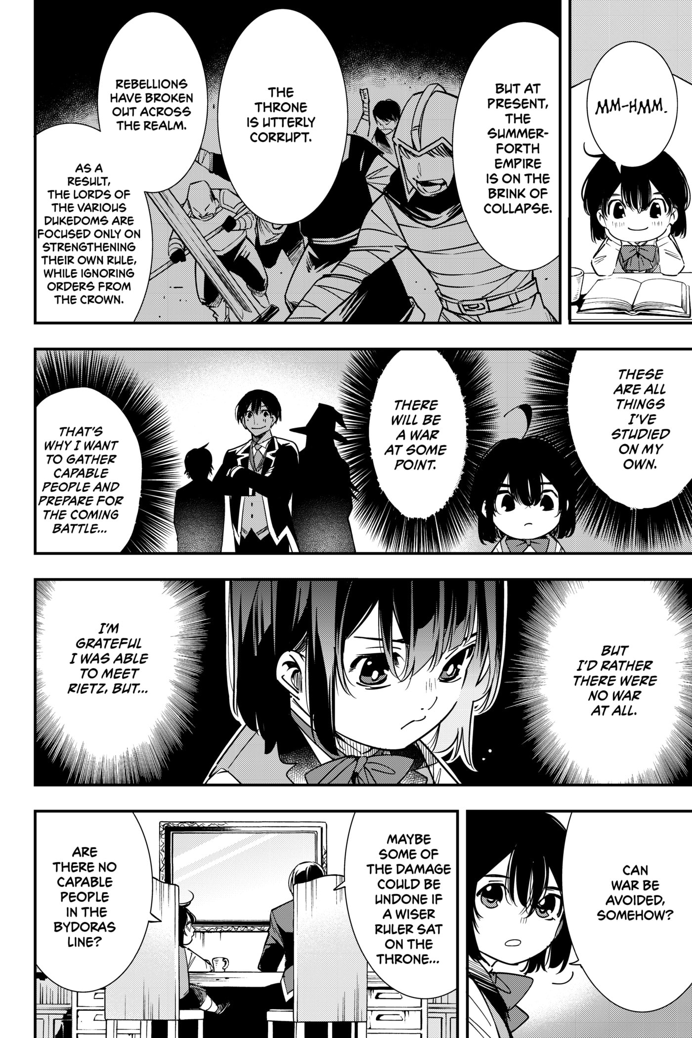 Tensei Kizoku, Kantei Skill de Nariagaru: Jakushou Ryouchi o Uketsuida node, Yuushuu na Jinzai o Fuyashiteitara, Saikyou Ryouchi ni Natteta Chapter 4 page 6 - 