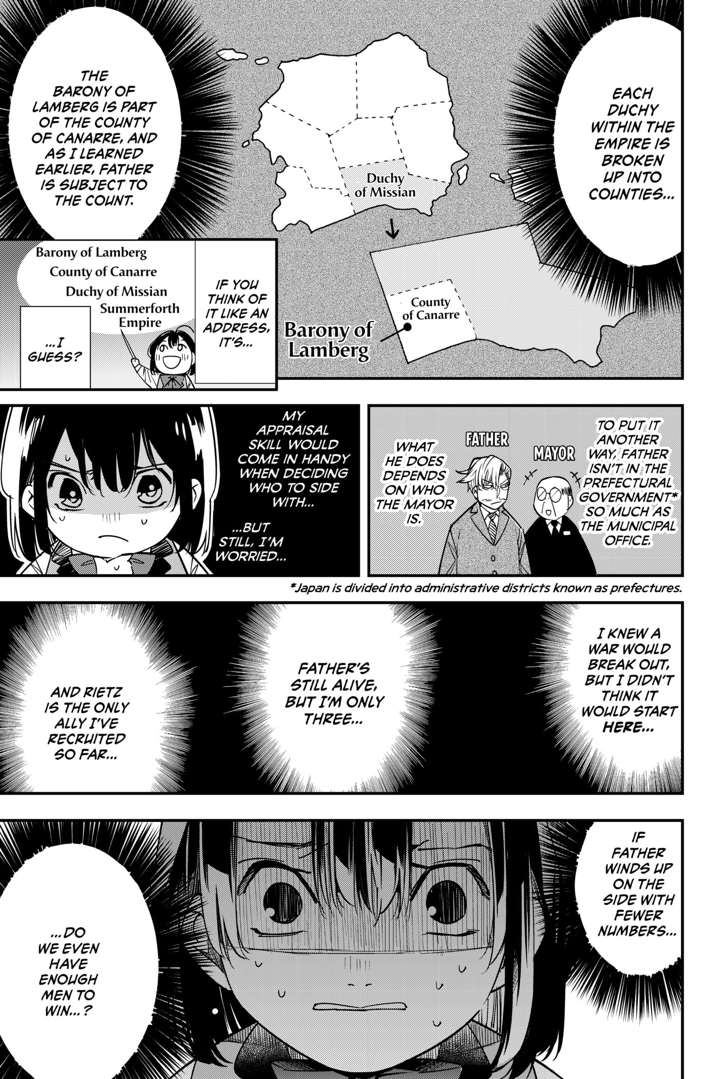 Tensei Kizoku, Kantei Skill de Nariagaru: Jakushou Ryouchi o Uketsuida node, Yuushuu na Jinzai o Fuyashiteitara, Saikyou Ryouchi ni Natteta Chapter 4 page 9 - 