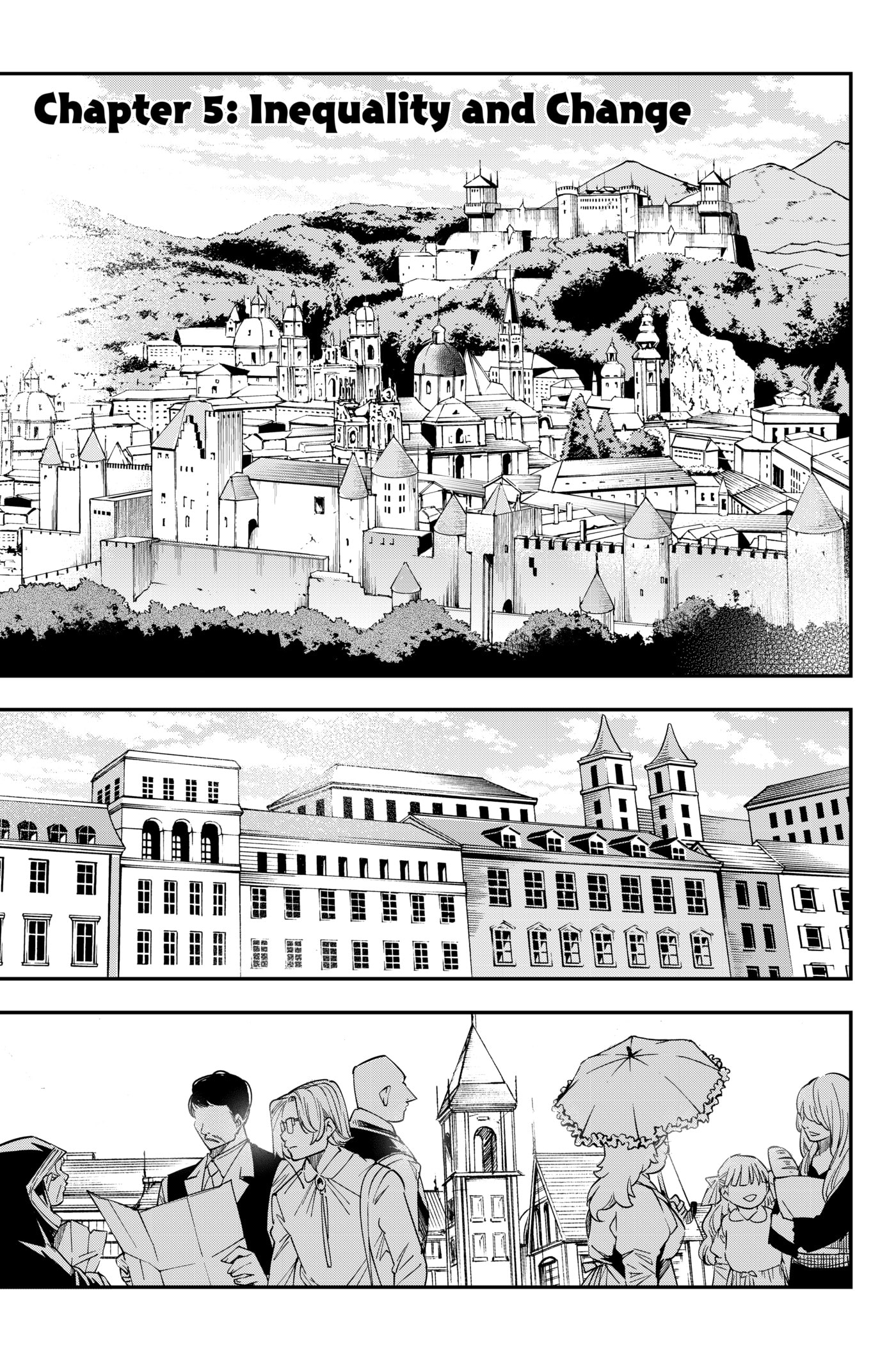 Tensei Kizoku, Kantei Skill de Nariagaru: Jakushou Ryouchi o Uketsuida node, Yuushuu na Jinzai o Fuyashiteitara, Saikyou Ryouchi ni Natteta Chapter 5 page 1 - 