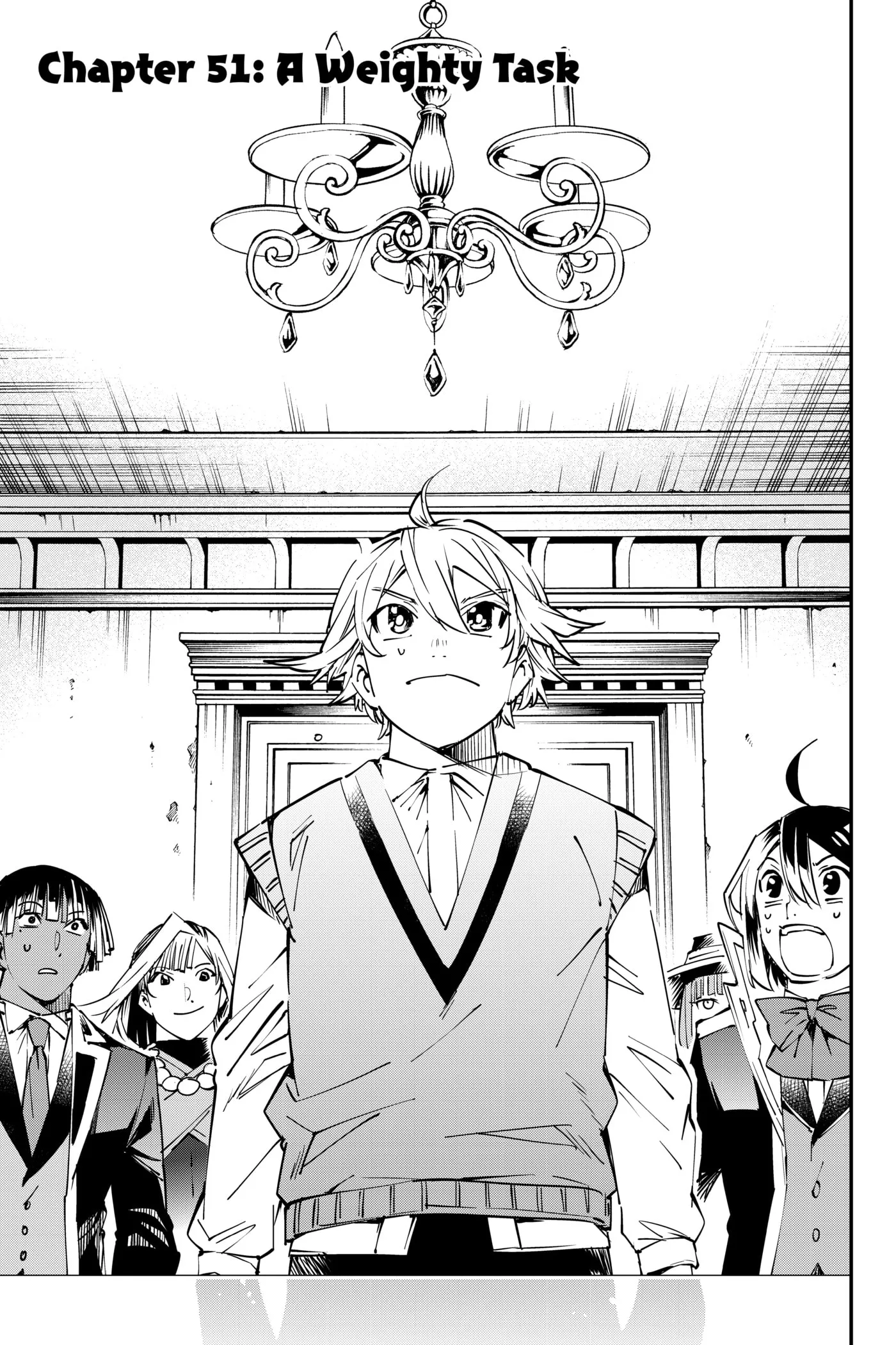 Tensei Kizoku, Kantei Skill de Nariagaru: Jakushou Ryouchi o Uketsuida node, Yuushuu na Jinzai o Fuyashiteitara, Saikyou Ryouchi ni Natteta Chapter 51 page 1 - 