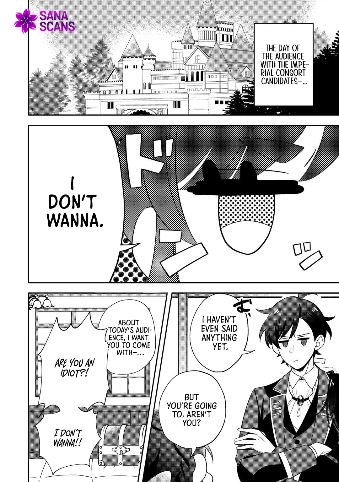 Tensei Koujo wa Reikoku Koutei Heika ni Dekiai Sareru ga Yume wa Boukensha desu! Chapter 10 page 2 - 