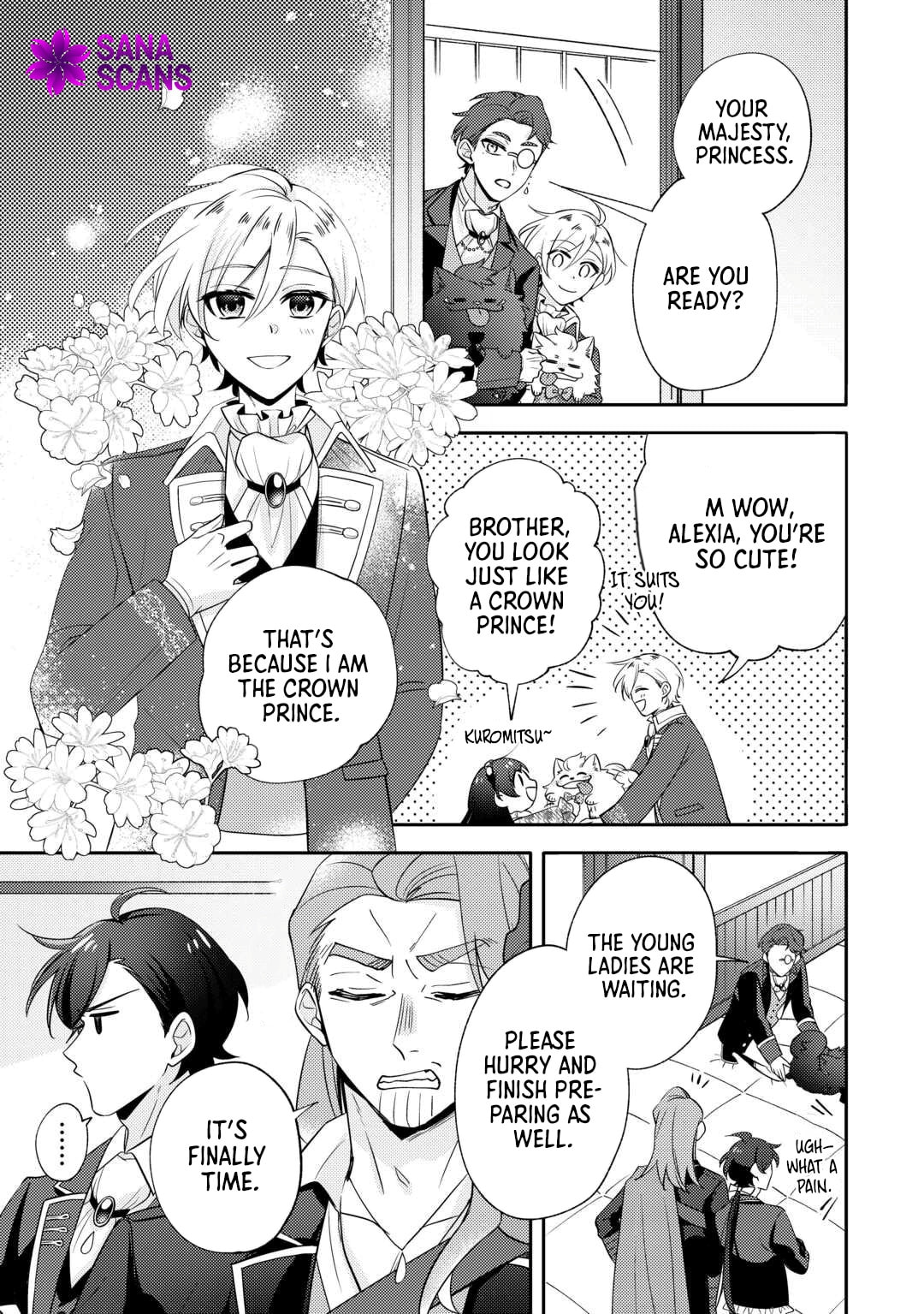 Tensei Koujo wa Reikoku Koutei Heika ni Dekiai Sareru ga Yume wa Boukensha desu! Chapter 10 page 5 - 