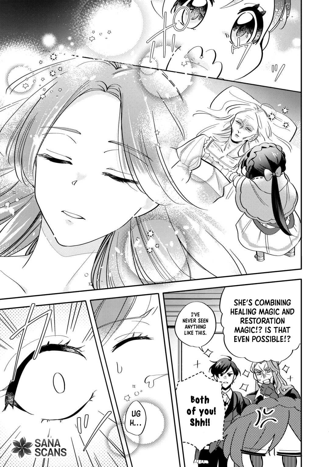 Tensei Koujo wa Reikoku Koutei Heika ni Dekiai Sareru ga Yume wa Boukensha desu! Chapter 4 page 9 - 