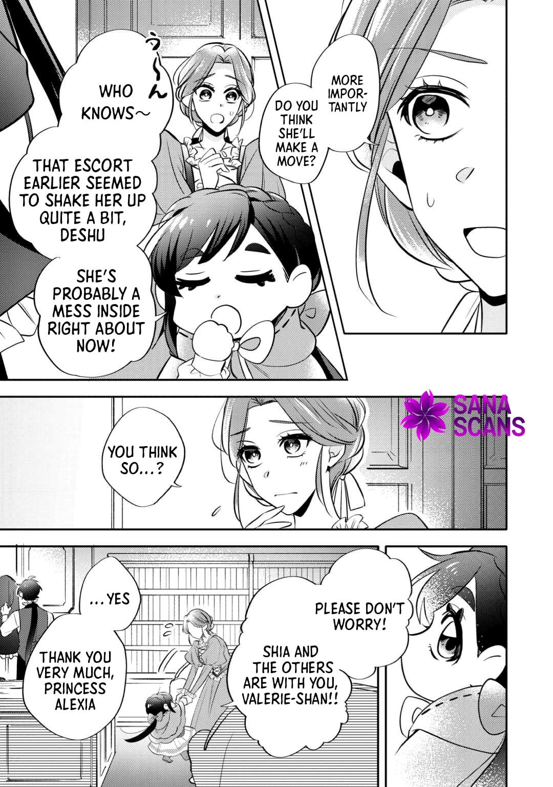 Tensei Koujo wa Reikoku Koutei Heika ni Dekiai Sareru ga Yume wa Boukensha desu! Chapter 5 page 13 - 