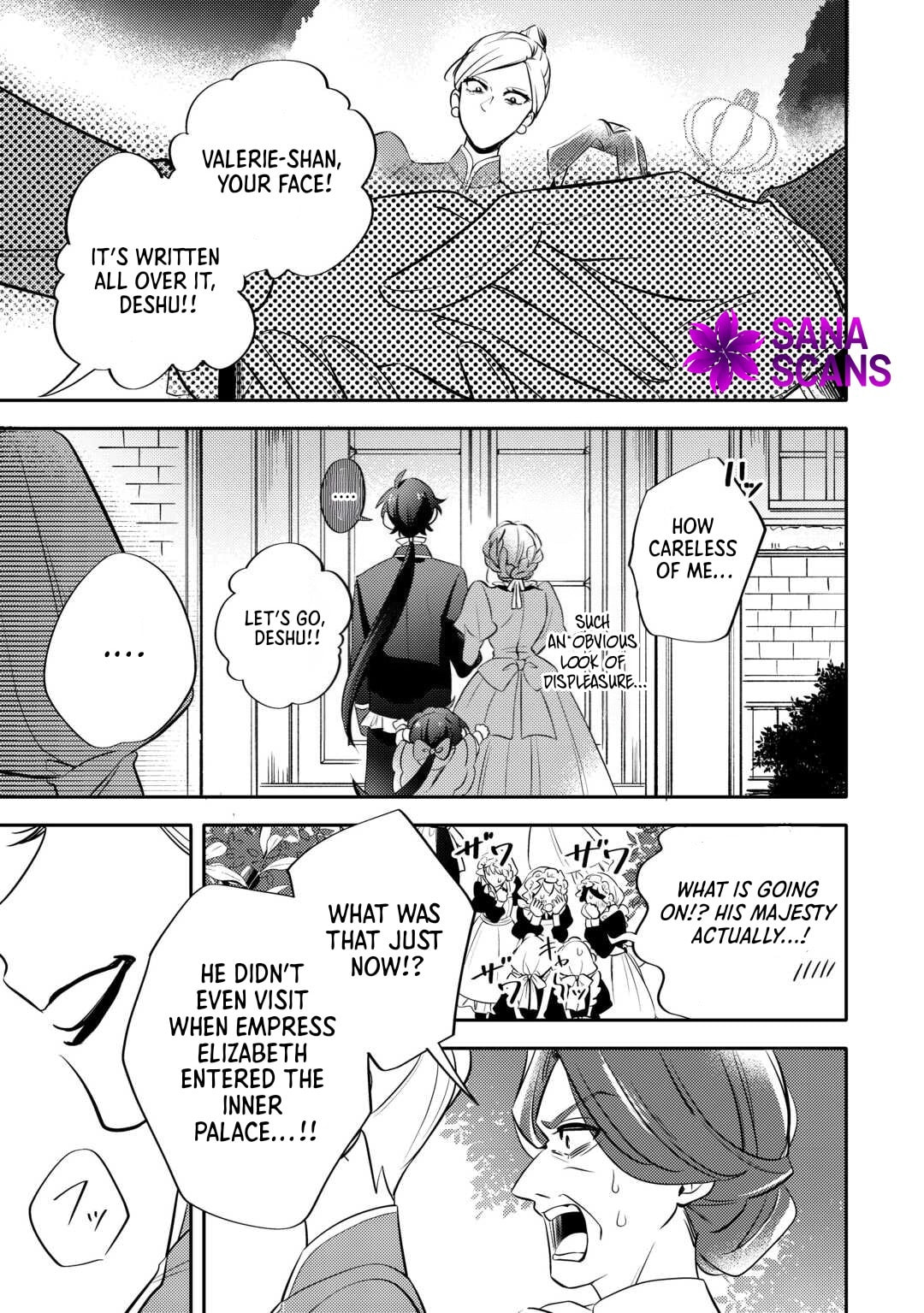 Tensei Koujo wa Reikoku Koutei Heika ni Dekiai Sareru ga Yume wa Boukensha desu! Chapter 5 page 9 - 