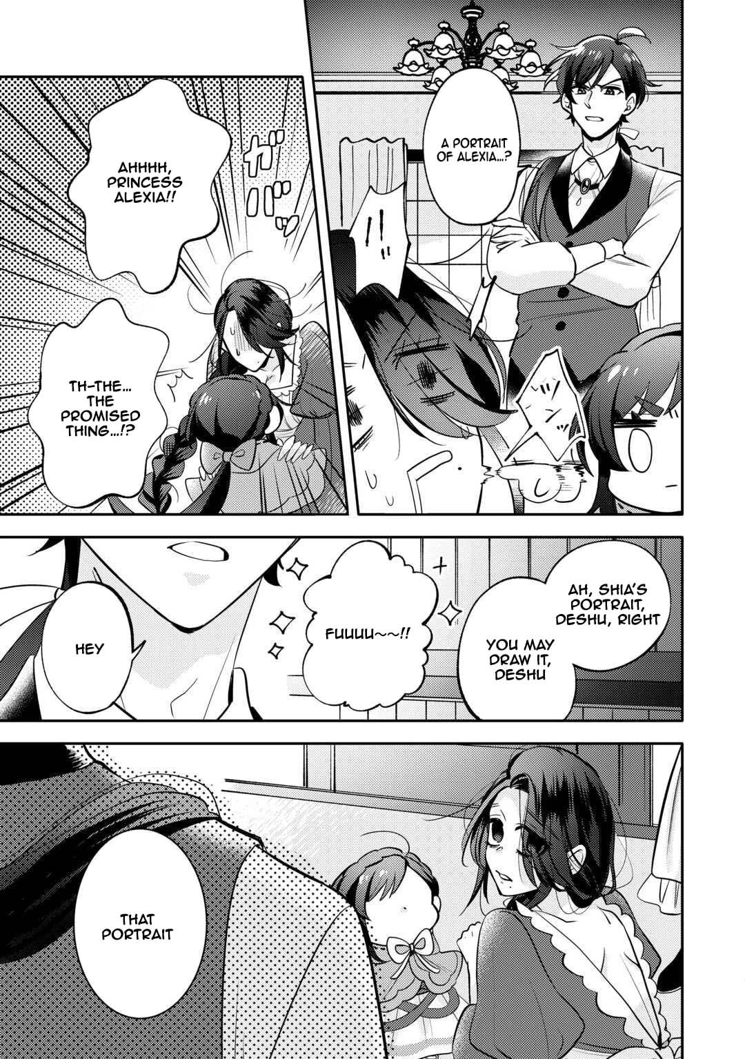 Tensei Koujo wa Reikoku Koutei Heika ni Dekiai Sareru ga Yume wa Boukensha desu! Chapter 7 page 19 - 