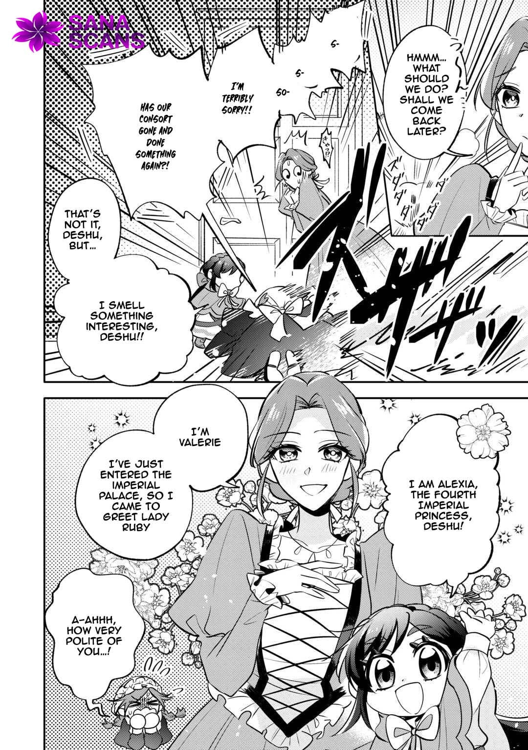 Tensei Koujo wa Reikoku Koutei Heika ni Dekiai Sareru ga Yume wa Boukensha desu! Chapter 7 page 8 - 
