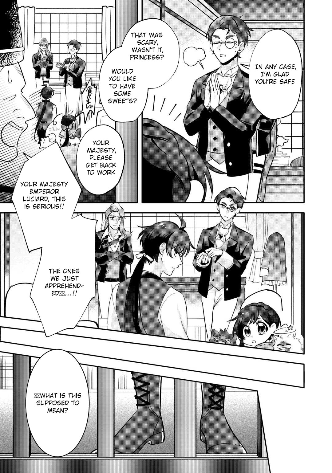Tensei Koujo wa Reikoku Koutei Heika ni Dekiai Sareru ga Yume wa Boukensha desu! Chapter 8 page 19 - 