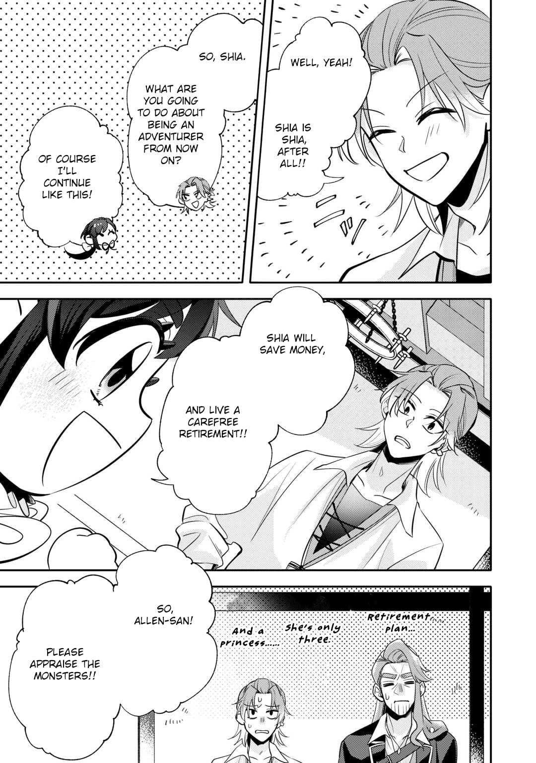 Tensei Koujo wa Reikoku Koutei Heika ni Dekiai Sareru ga Yume wa Boukensha desu! Chapter 9 page 13 - 